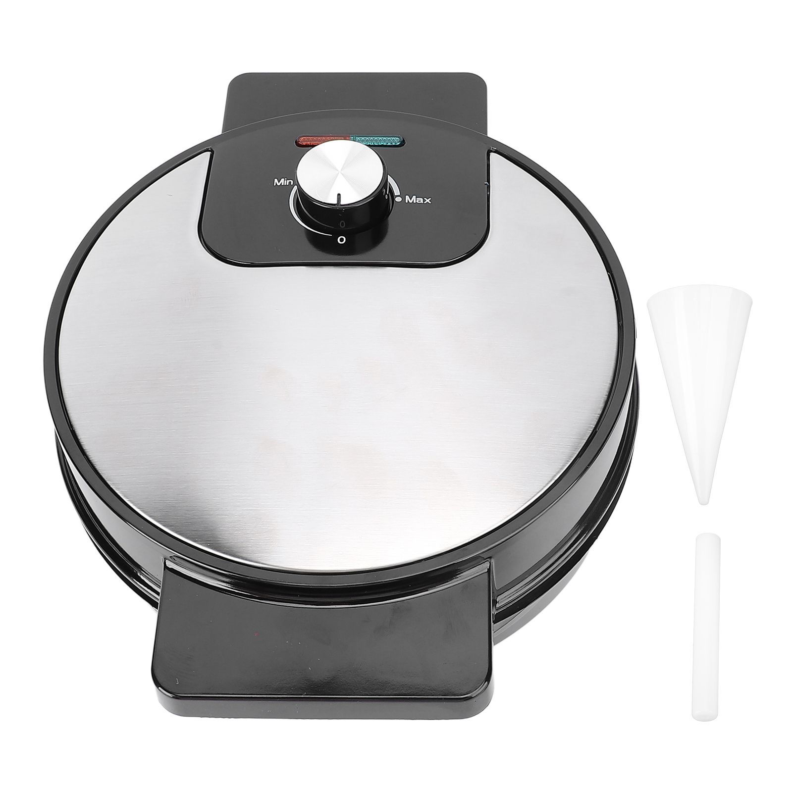 Waffle Cone Maker Infinite Temperature Adjustment Fast Heating Non Stick Ice view 3