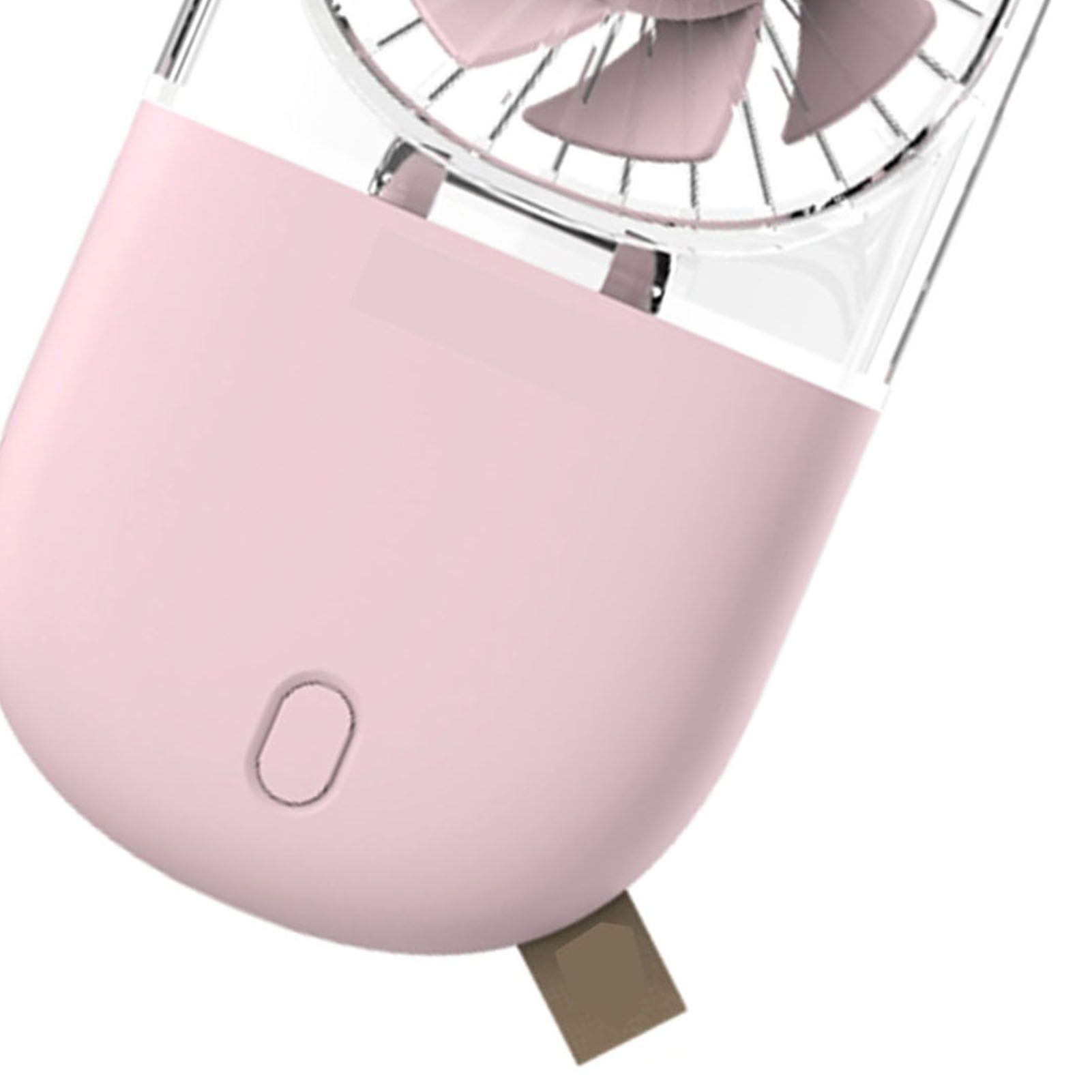 Portable Handheld Fan Mini Desk Foldable Necklace USB Rechargeable Personal view 5