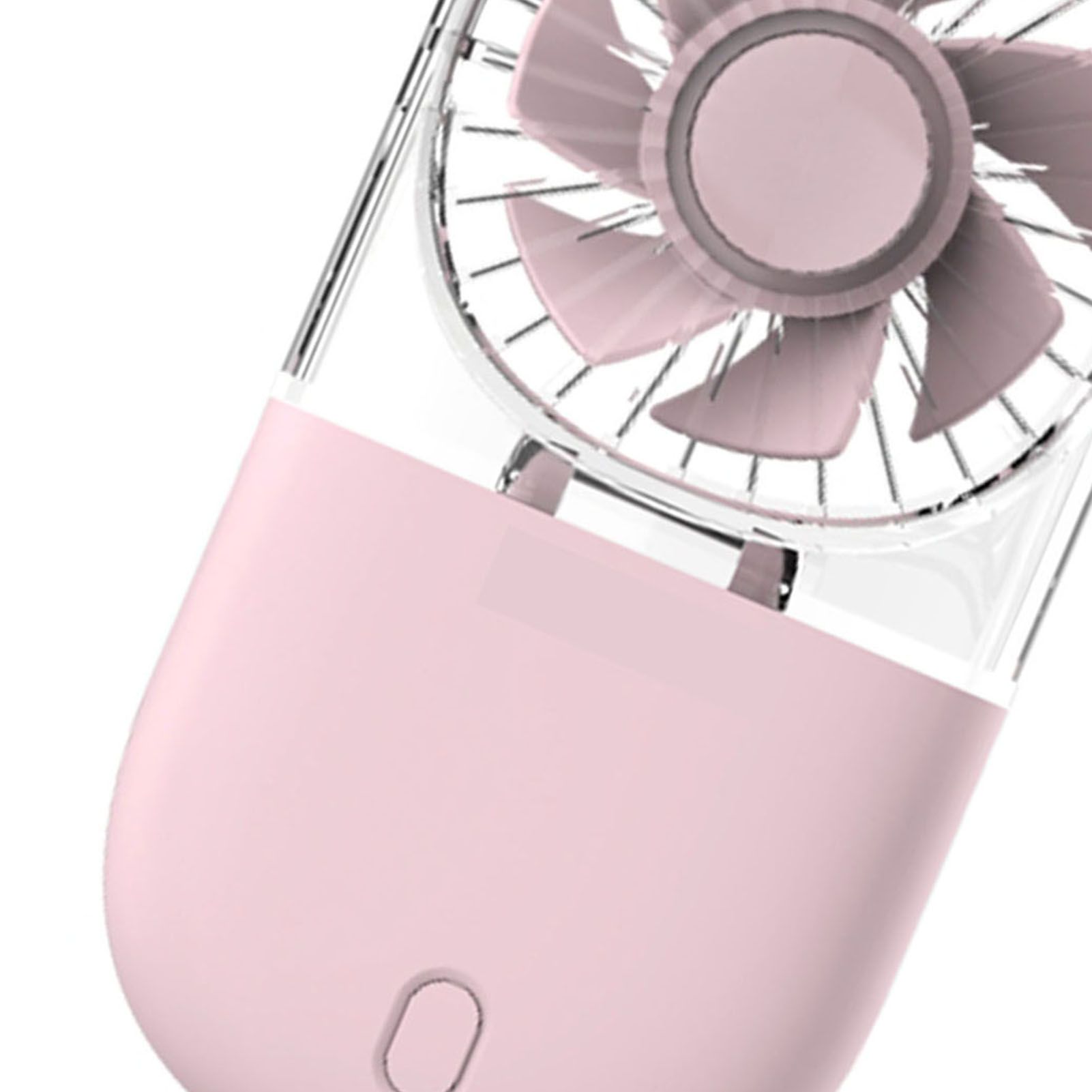 Portable Handheld Fan Mini Desk Foldable Necklace USB Rechargeable Personal view 7