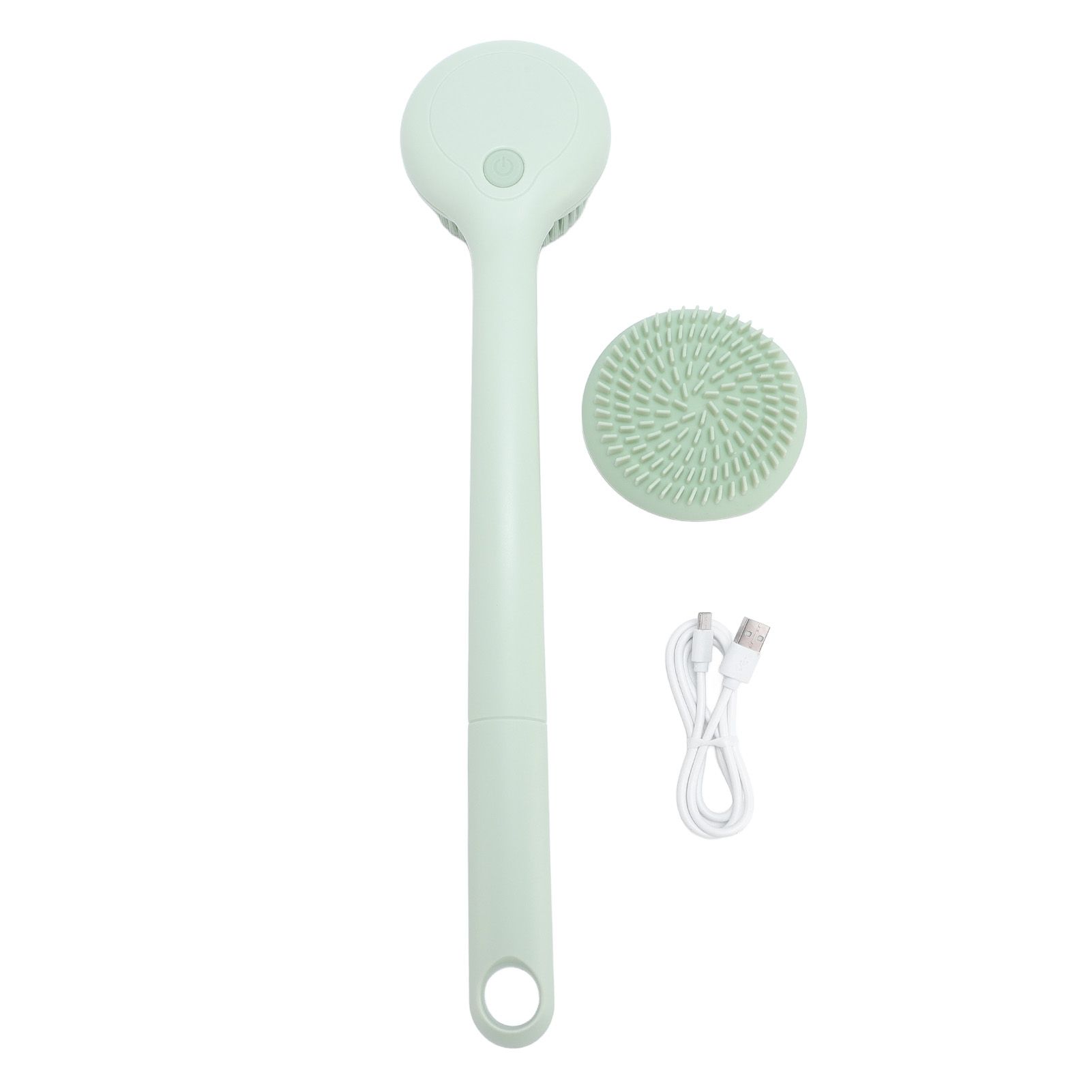Electric Body Brush 2 Heads 4 Modes IP67 Full Automatic Body Scrubber with view 3