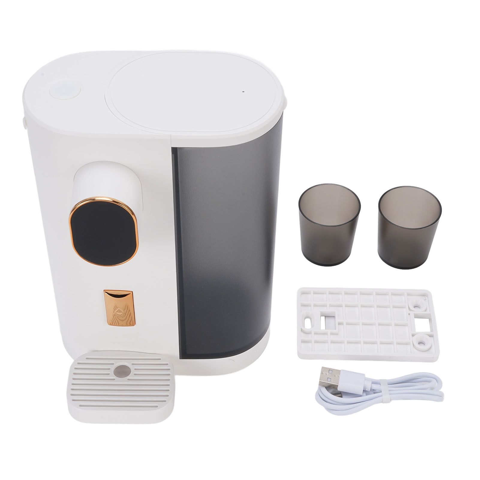 Automatic Mouthwash Dispenser 600ml 4 Levels LED Screen Wall Mounted Smart view 3