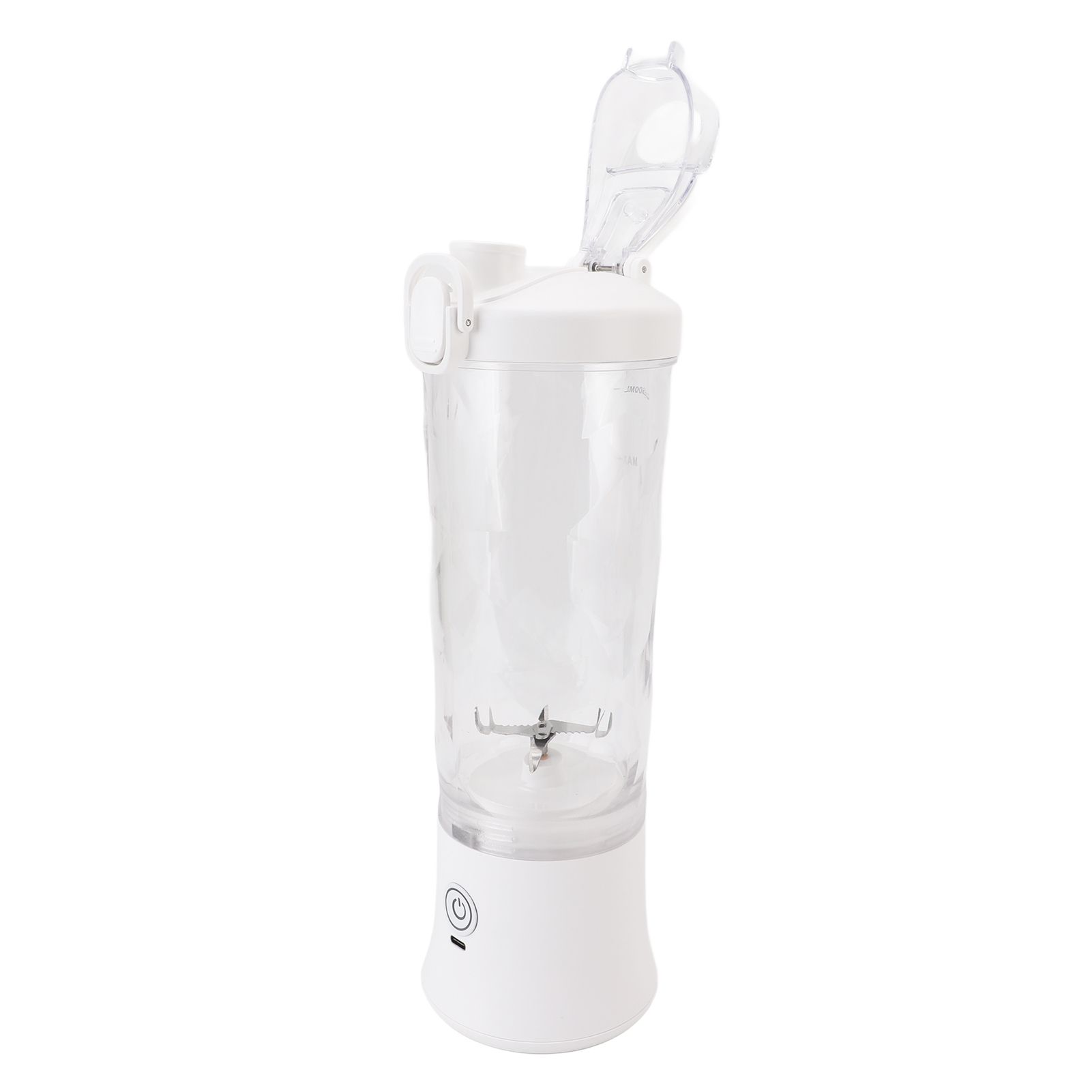 Portable Blender 600ml 18000RPM USB C Rechargeable Mini Juicer Cup with