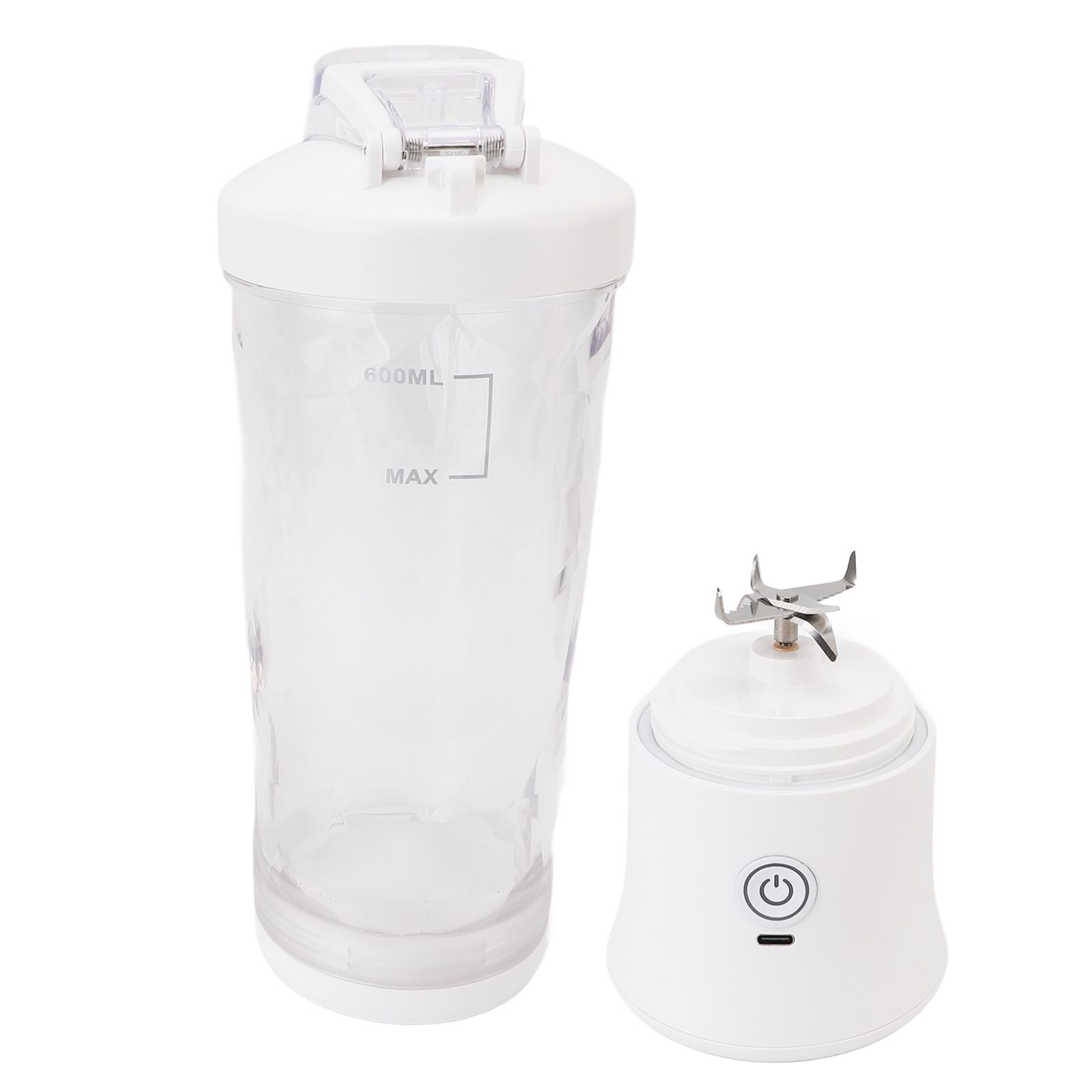 Portable Blender 600ml 18000RPM USB C Rechargeable Mini Juicer Cup with view 6
