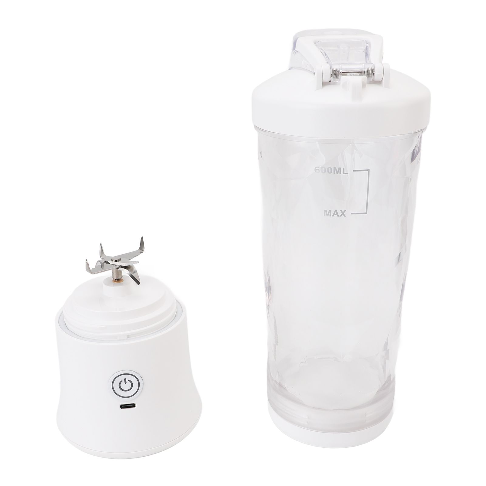 Portable Blender 600ml 18000RPM USB C Rechargeable Mini Juicer Cup with view 8