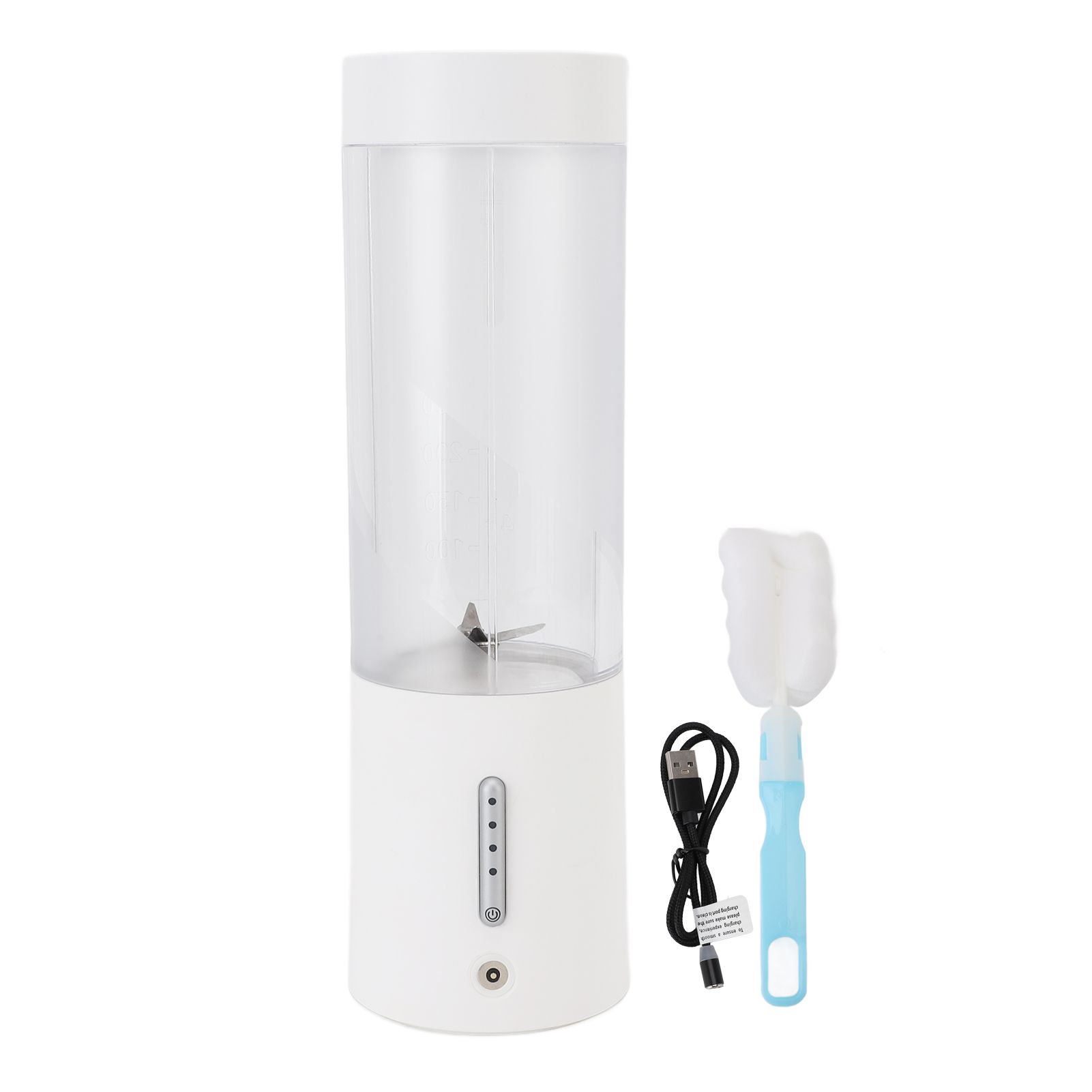 Portable Blender 6 Blade USB Rechargeable Mini Blender 450ml Electric Blender view 3