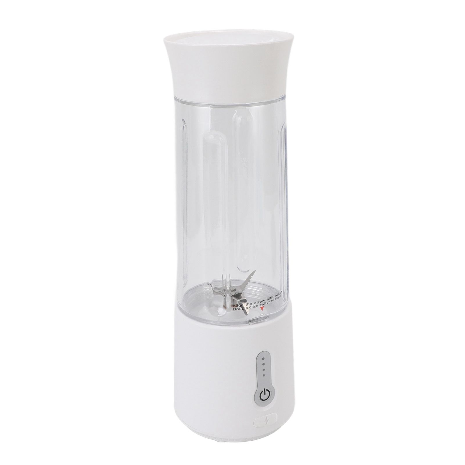 Portable Blender USB Rechargeable One Click Operating 6 Blades 500ml Mini view 8