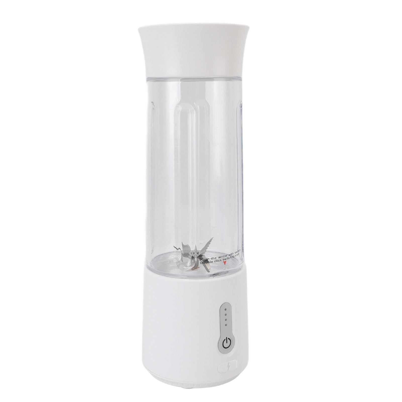 Portable Blender USB Rechargeable One Click Operating 6 Blades 500ml Mini view 9