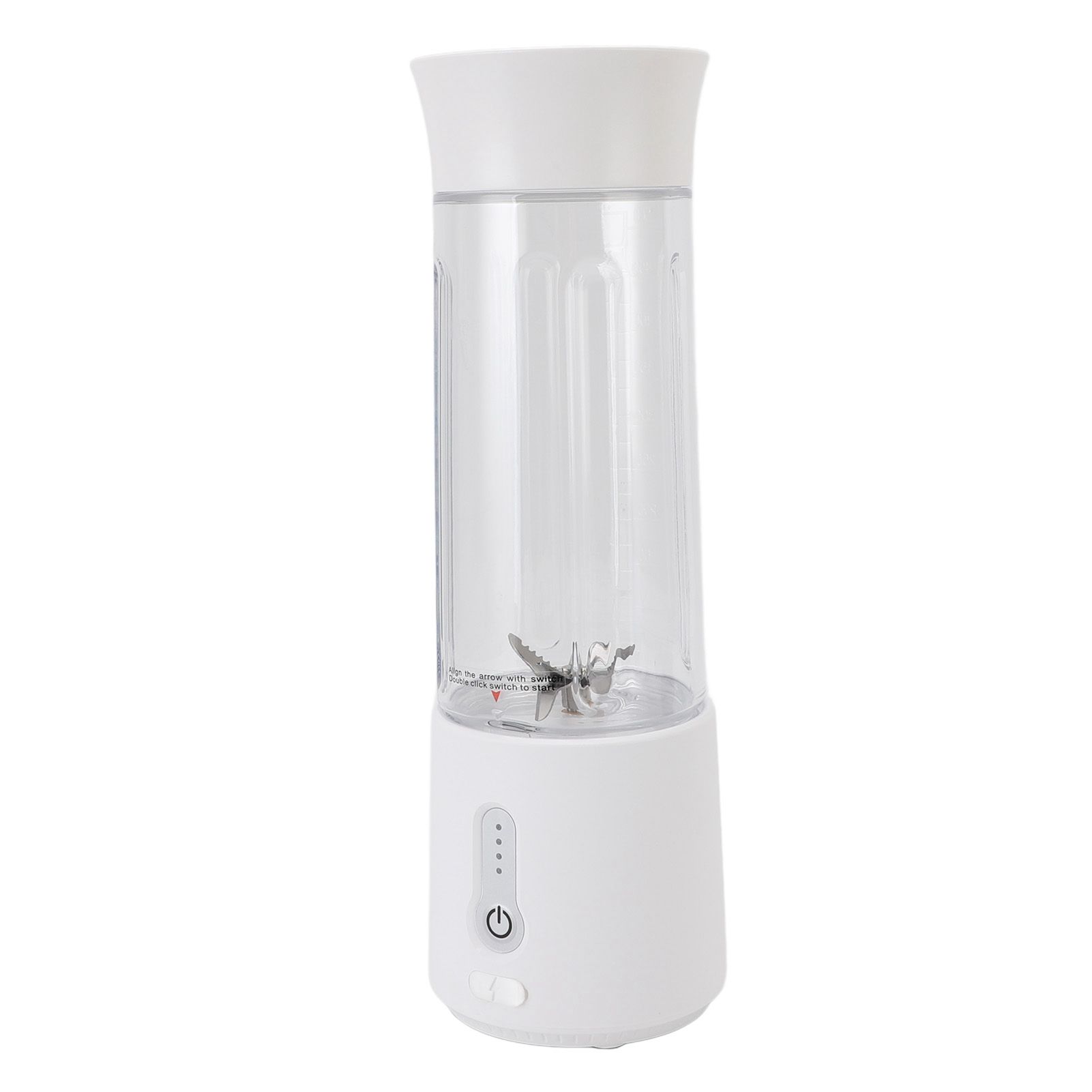 Portable Blender USB Rechargeable One Click Operating 6 Blades 500ml Mini view 12