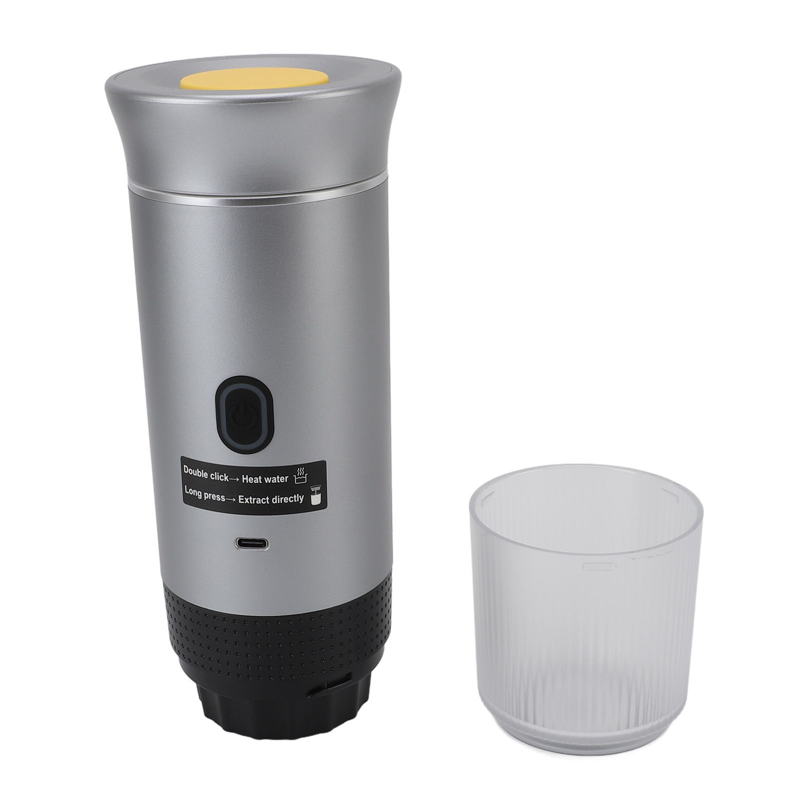 Portable Electric Coffee Maker 120ml 304 Stainless Steel Automatic Heating view 6