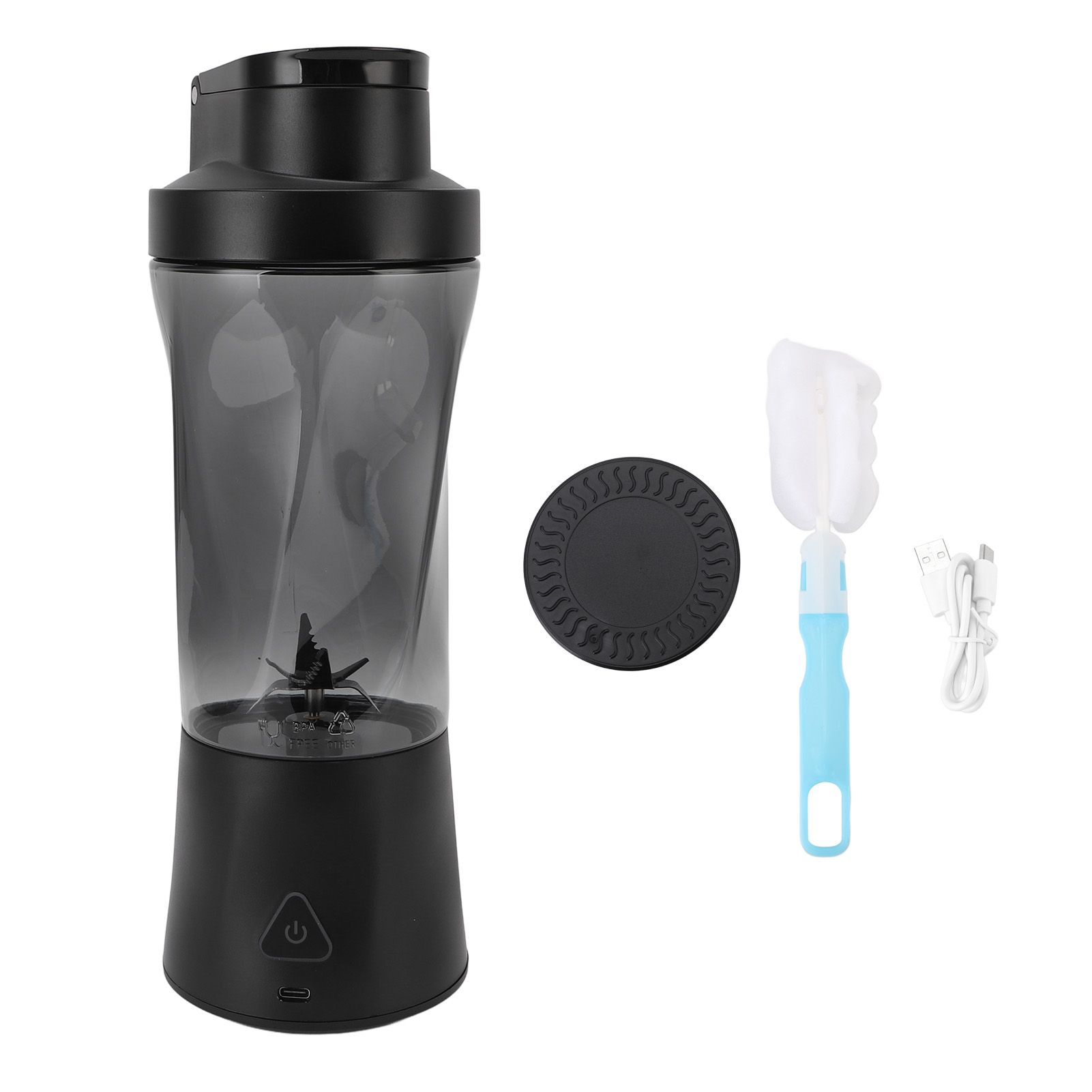 Personal Blender 6000mAh USB Rechargeable 6 Blades Self Cleaning Portable view 3