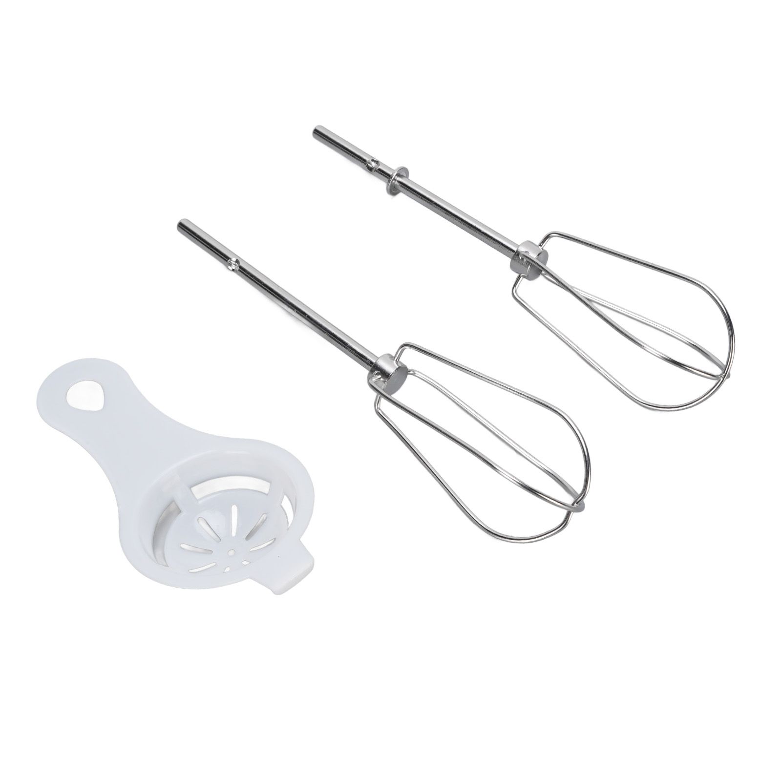 Hand Mixer Attachments Stainless Steel Hand Mixer Beaters with Egg Separator view 4
