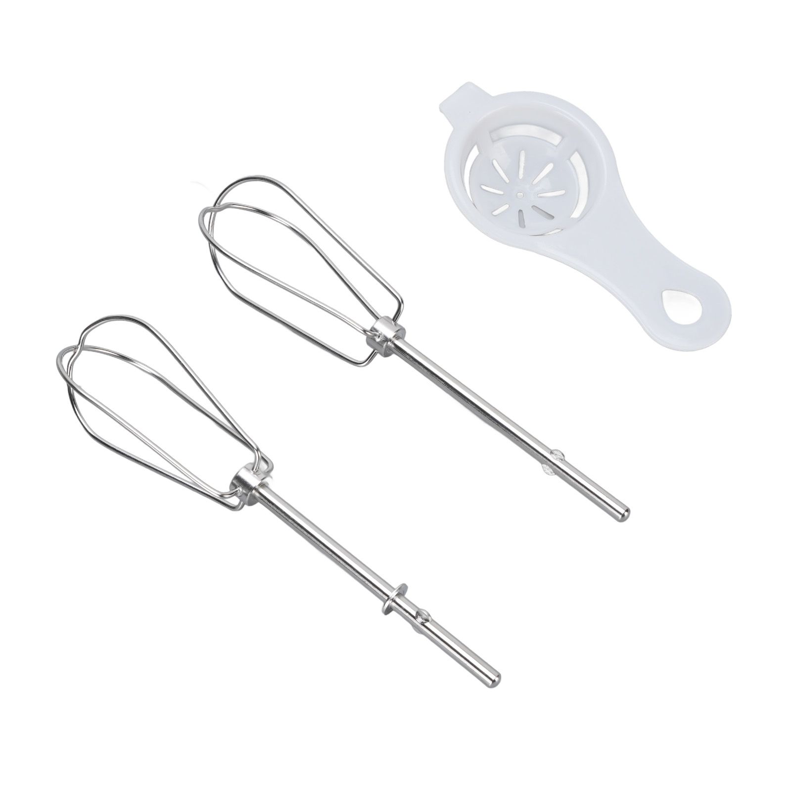 Hand Mixer Attachments Stainless Steel Hand Mixer Beaters with Egg Separator view 5