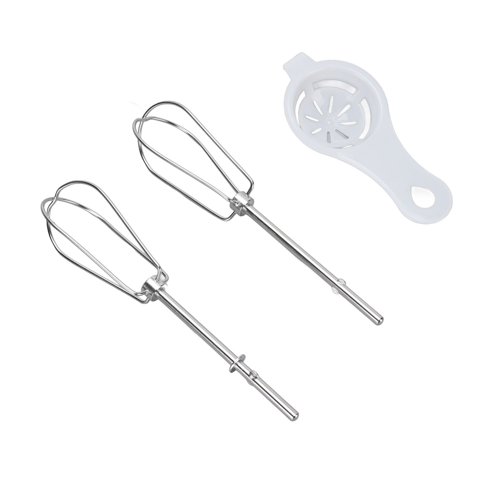 Hand Mixer Attachments Stainless Steel Hand Mixer Beaters with Egg Separator view 8