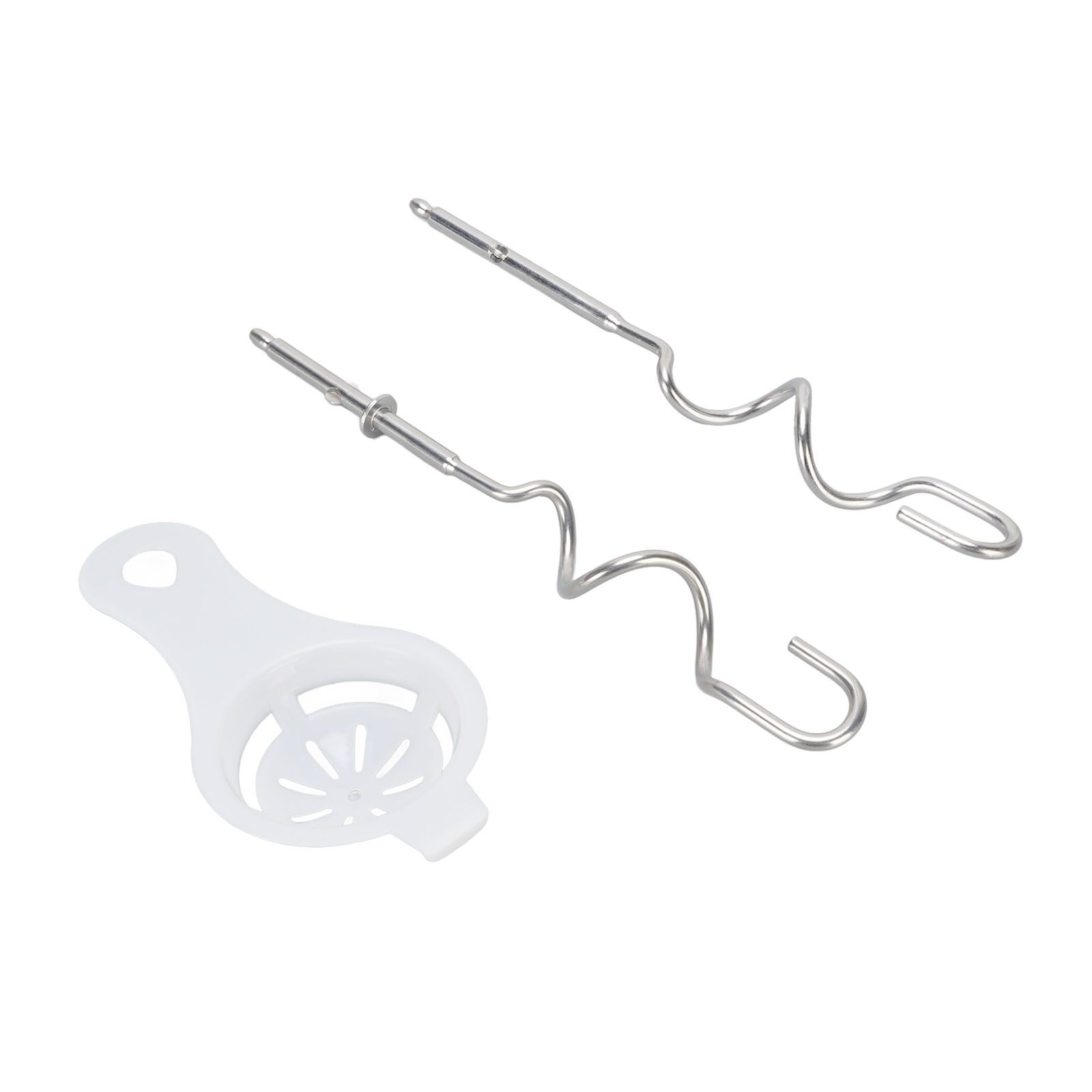 Hand Mixer Dough Hooks Replacement Stainless Steel Kitchen Dough Mixing Bread view 3