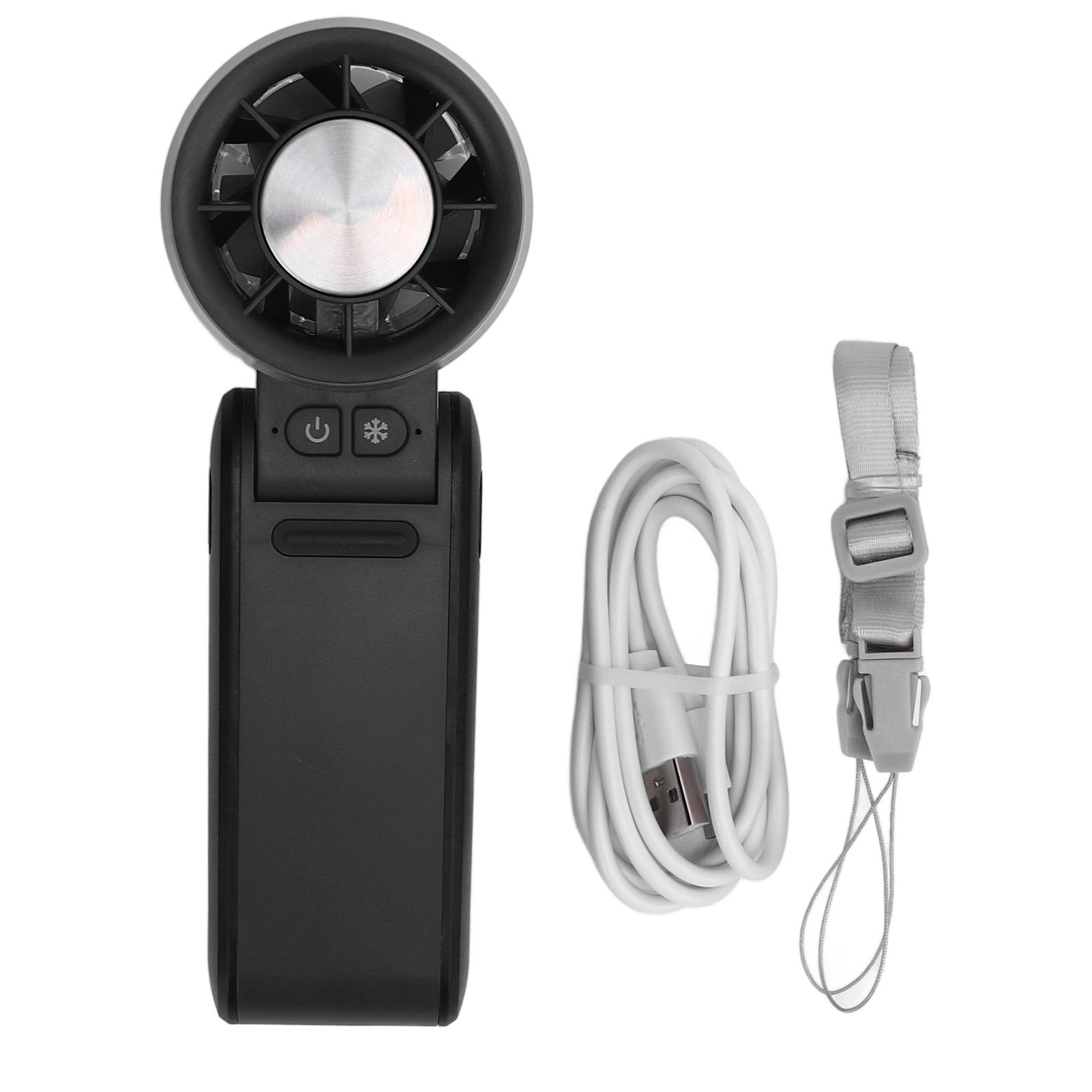 Portable Handheld Fan Rechargeable 4000mah 4 Gears Wind Semiconductor Cooling view 3
