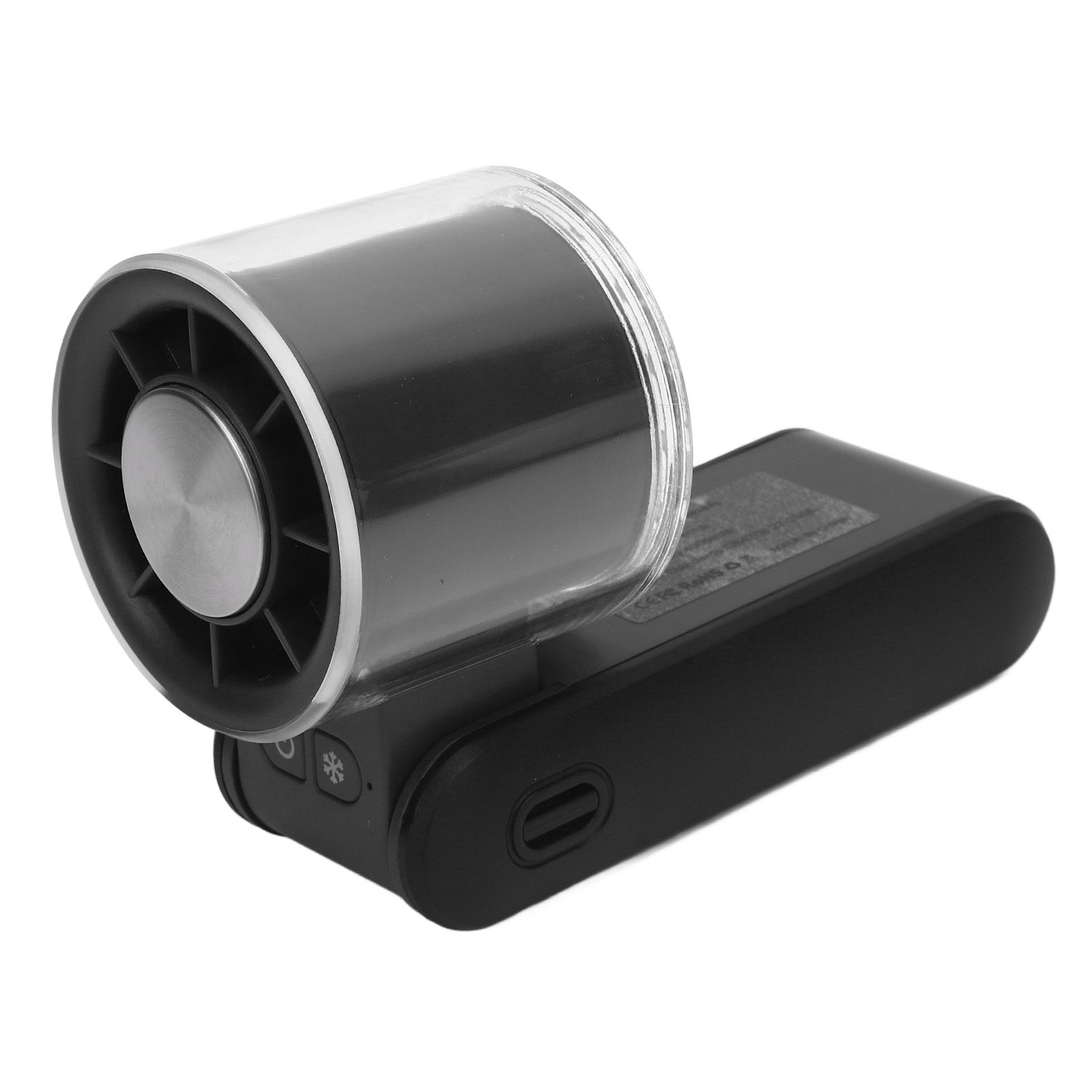 Portable Handheld Fan Rechargeable 4000mah 4 Gears Wind Semiconductor Cooling view 4