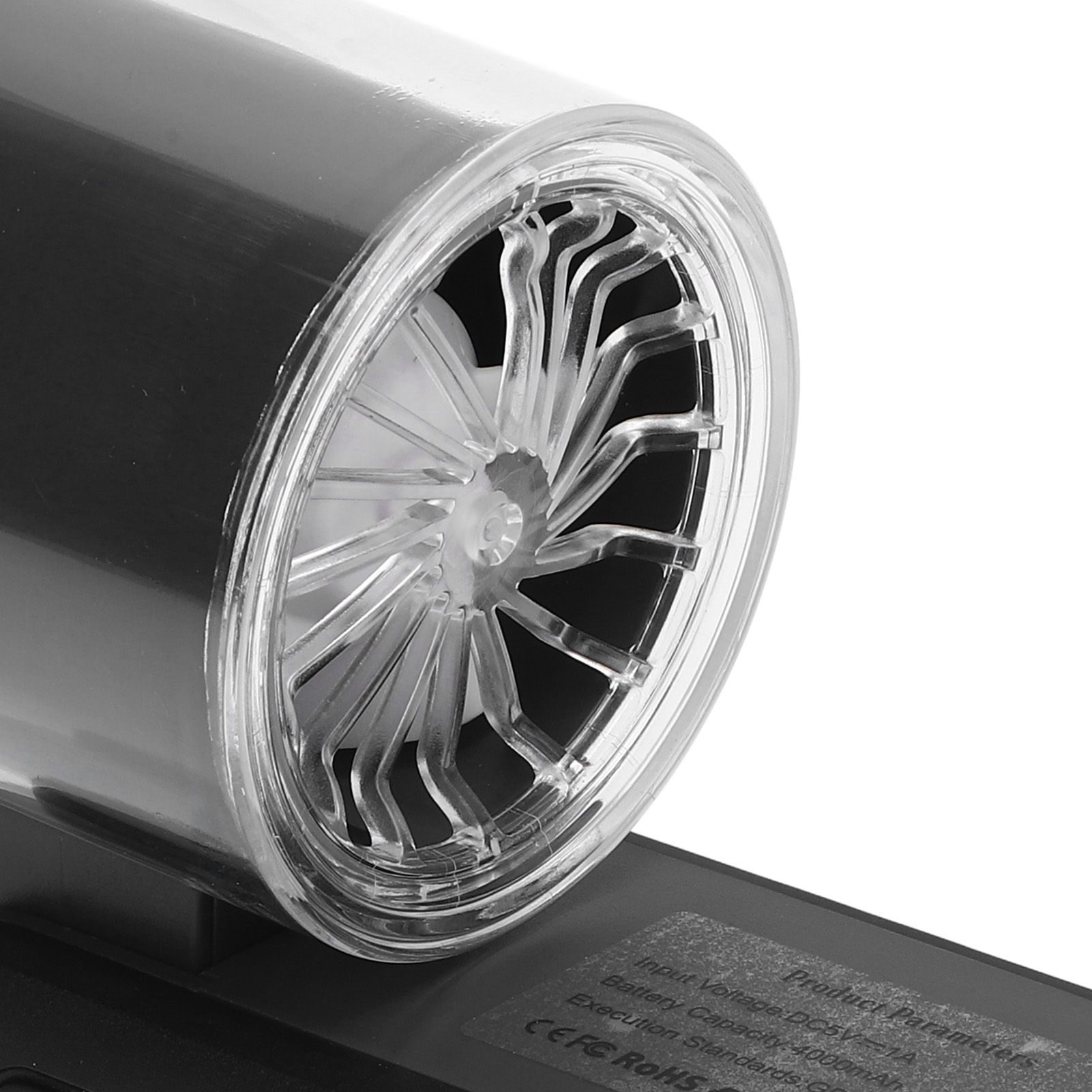 Portable Handheld Fan Rechargeable 4000mah 4 Gears Wind Semiconductor Cooling view 7