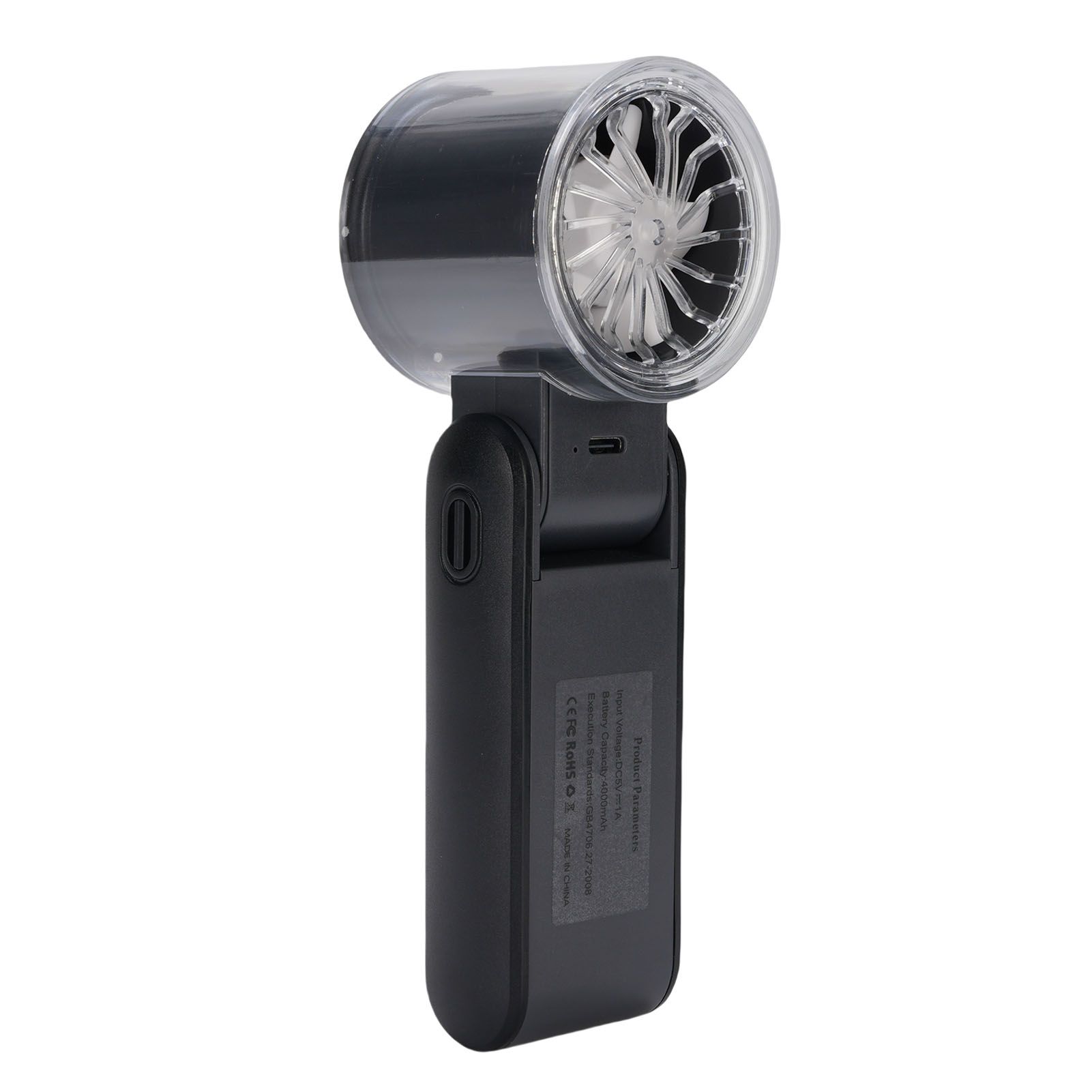 Handheld Portable Fan Quiet 4000mAh Rechargeable Personal Battery Operated view 9