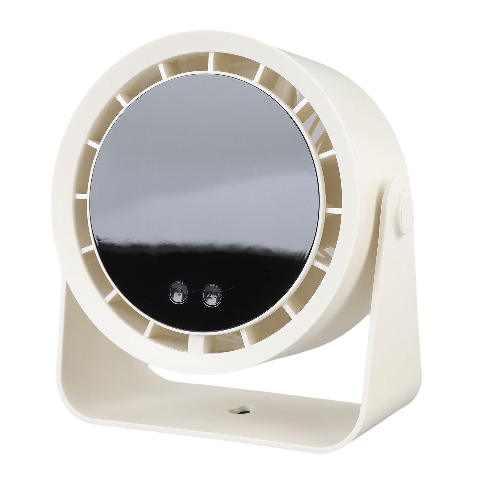 Desk Turbo Fan 2400mAh Rechargeable 100 Speeds Portable Air Circulator Fan