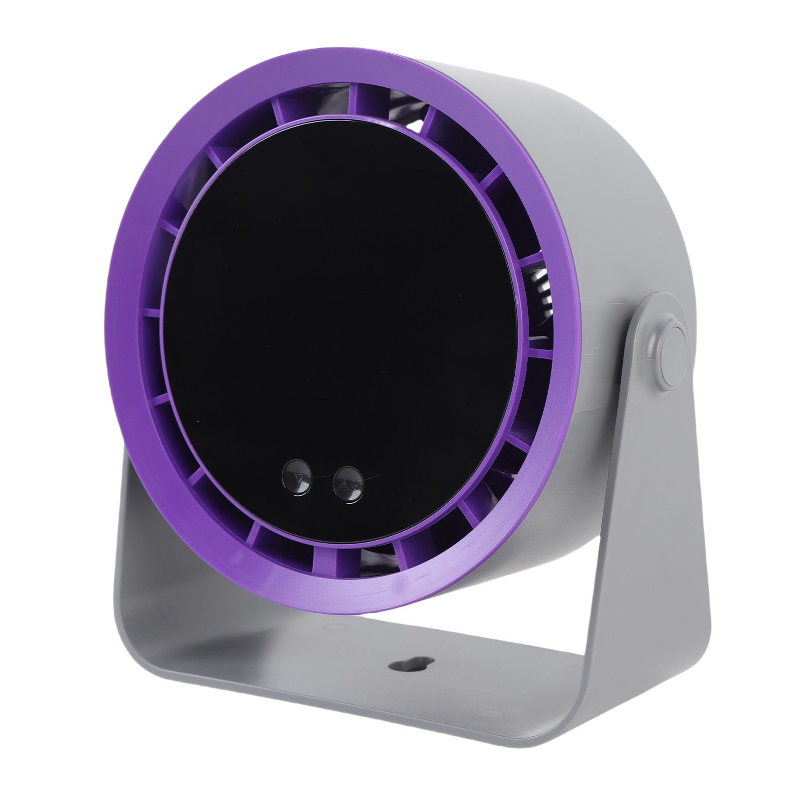 Desk Turbo Fan 2400mAh Rechargeable 100 Speeds Portable Air Circulator Fan