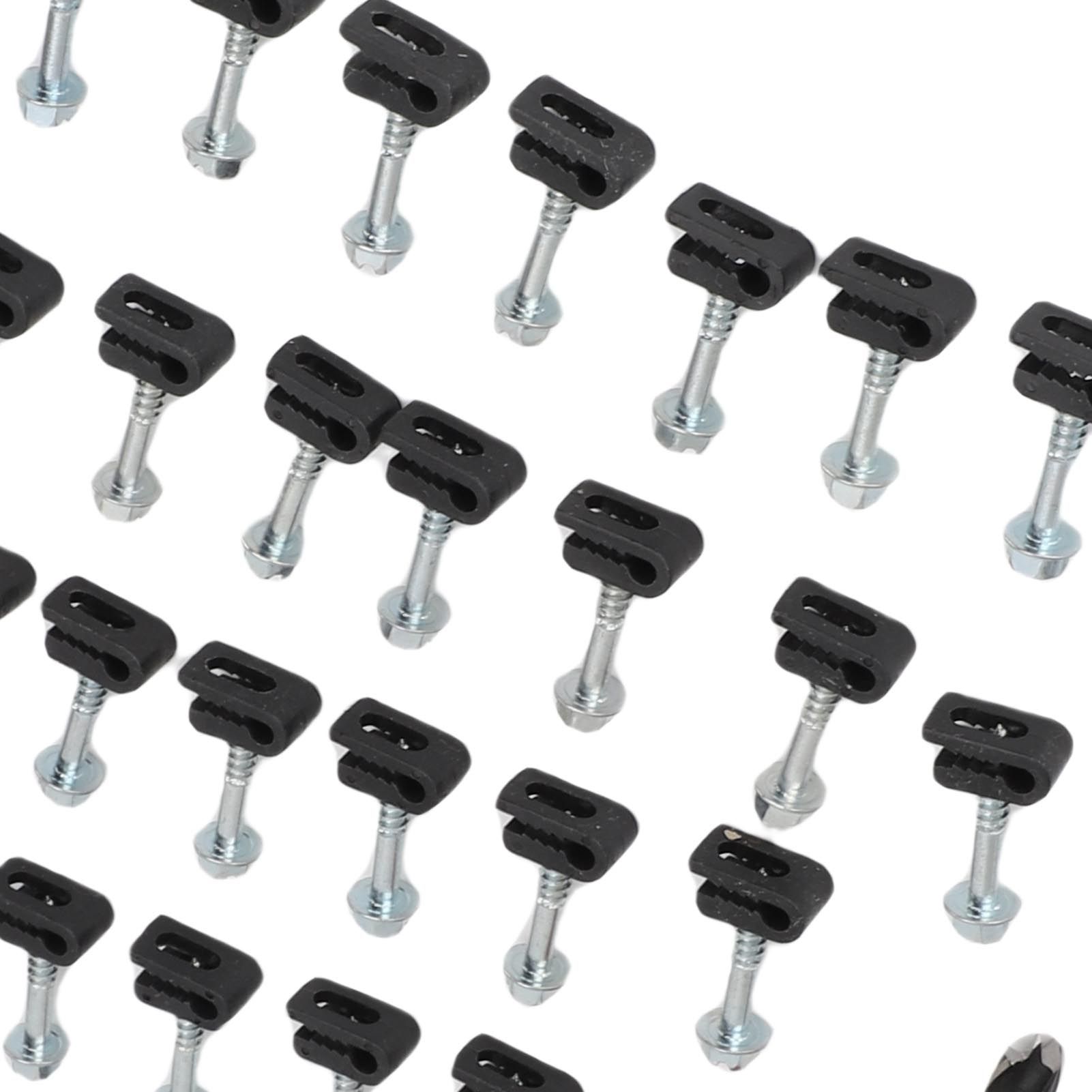 Cable Routing Kit Wire Clips Grommets 1 Inch and 5/16 Inch Drill Bits Wall view 2