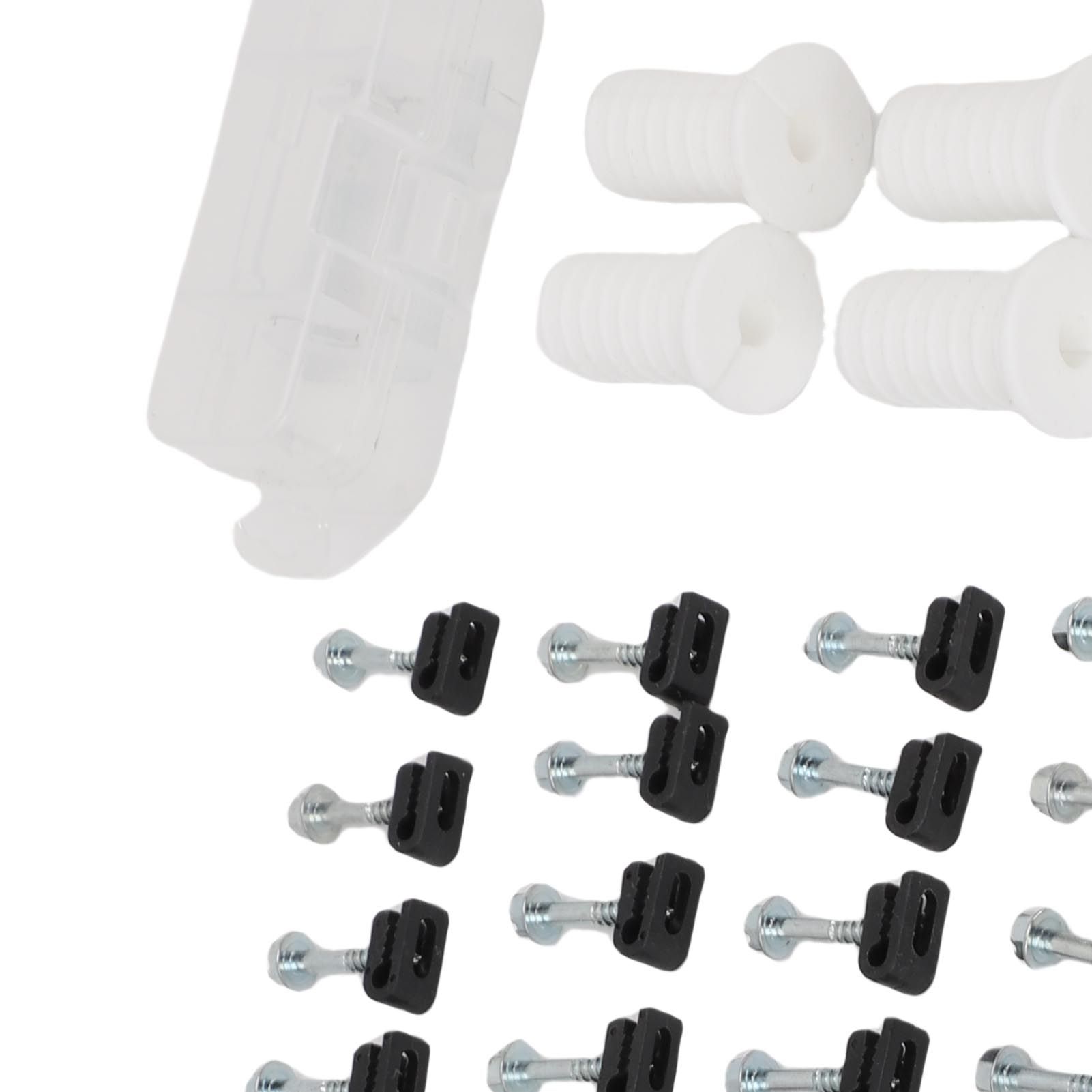 Cable Routing Kit Wire Clips Grommets 1 Inch and 5/16 Inch Drill Bits Wall view 2