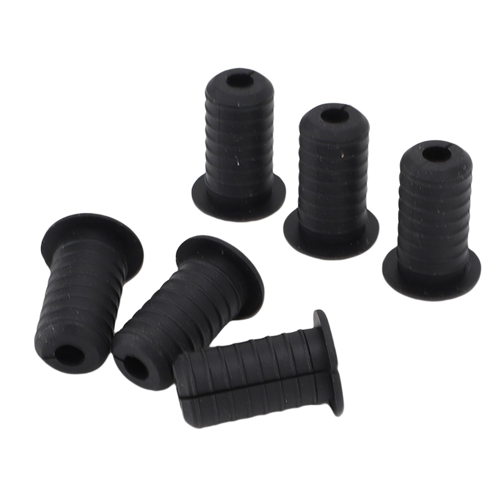 6Pcs Satellite Cable Grommet Set Rubber 7mm Hole Diameter 3/4in Outer Diameter view 4