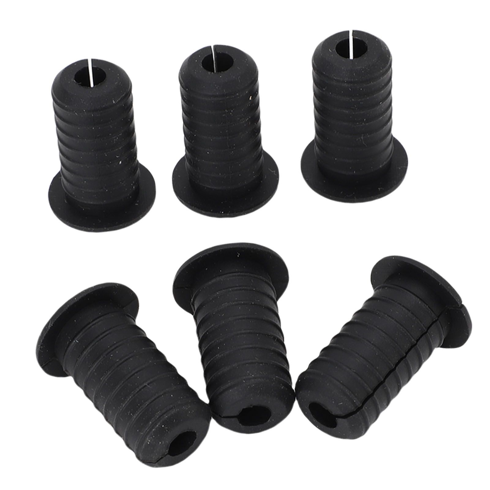6Pcs Satellite Cable Grommet Set Rubber 7mm Hole Diameter 3/4in Outer Diameter view 10
