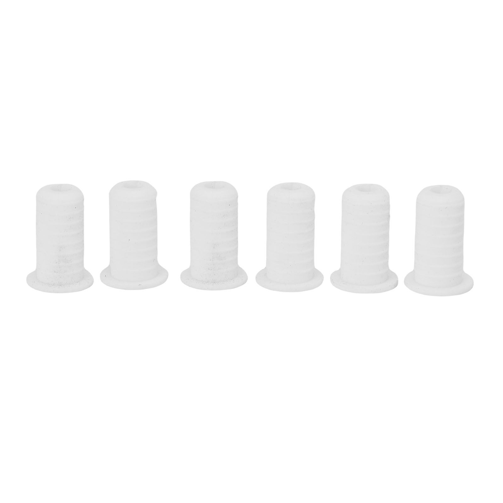 6Pcs Satellite Cable Grommet Set Rubber 7mm Hole Diameter 3/4in Outer Diameter view 7