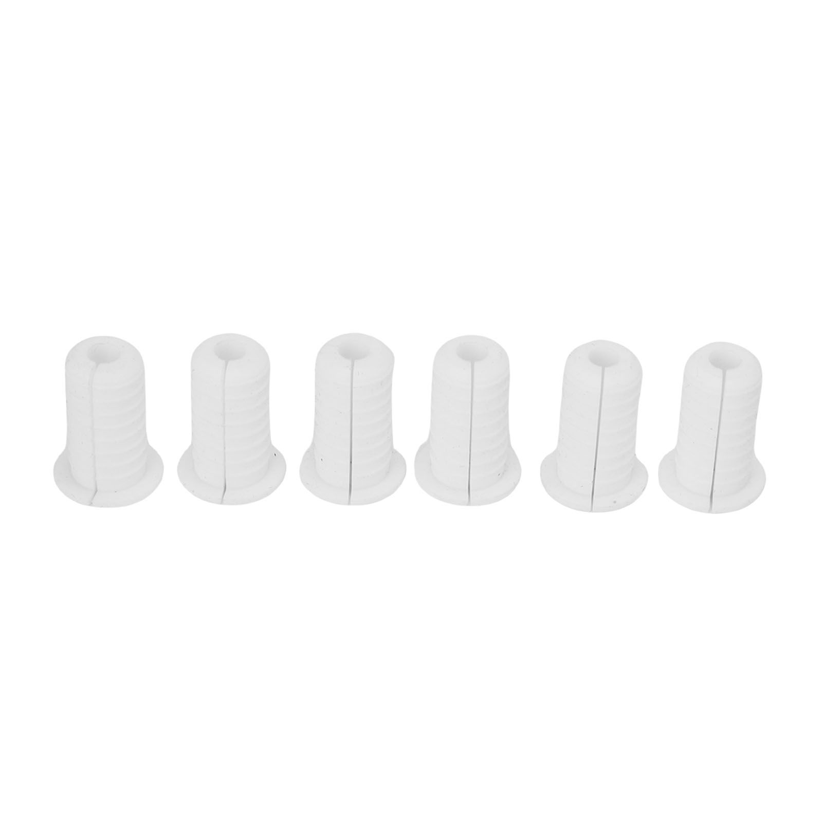 6Pcs Satellite Cable Grommet Set Rubber 7mm Hole Diameter 3/4in Outer Diameter view 8