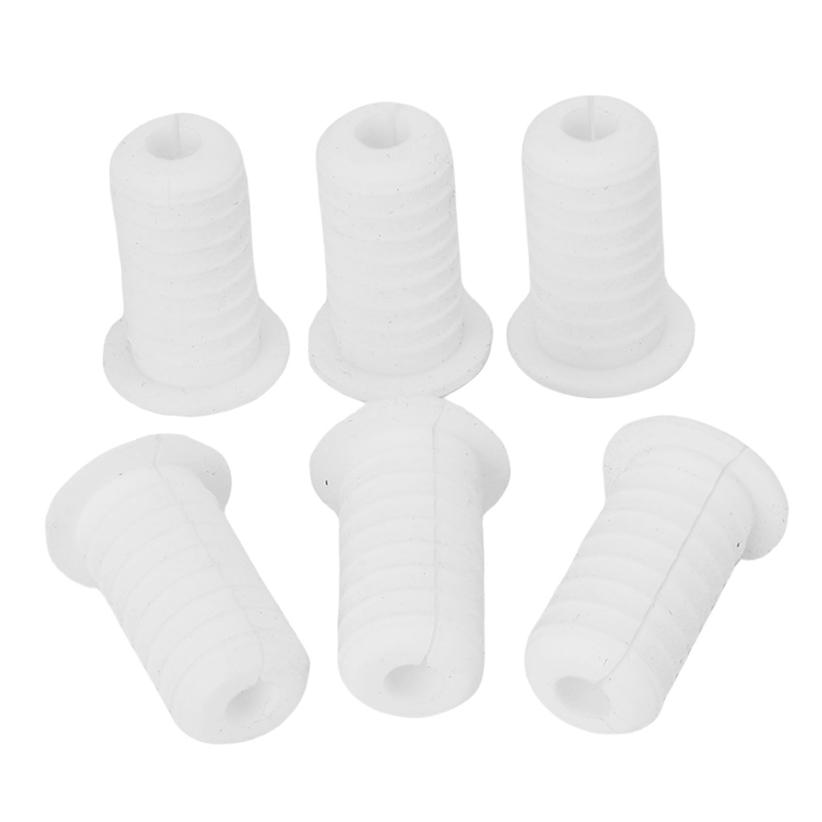 6Pcs Satellite Cable Grommet Set Rubber 7mm Hole Diameter 3/4in Outer Diameter view 10