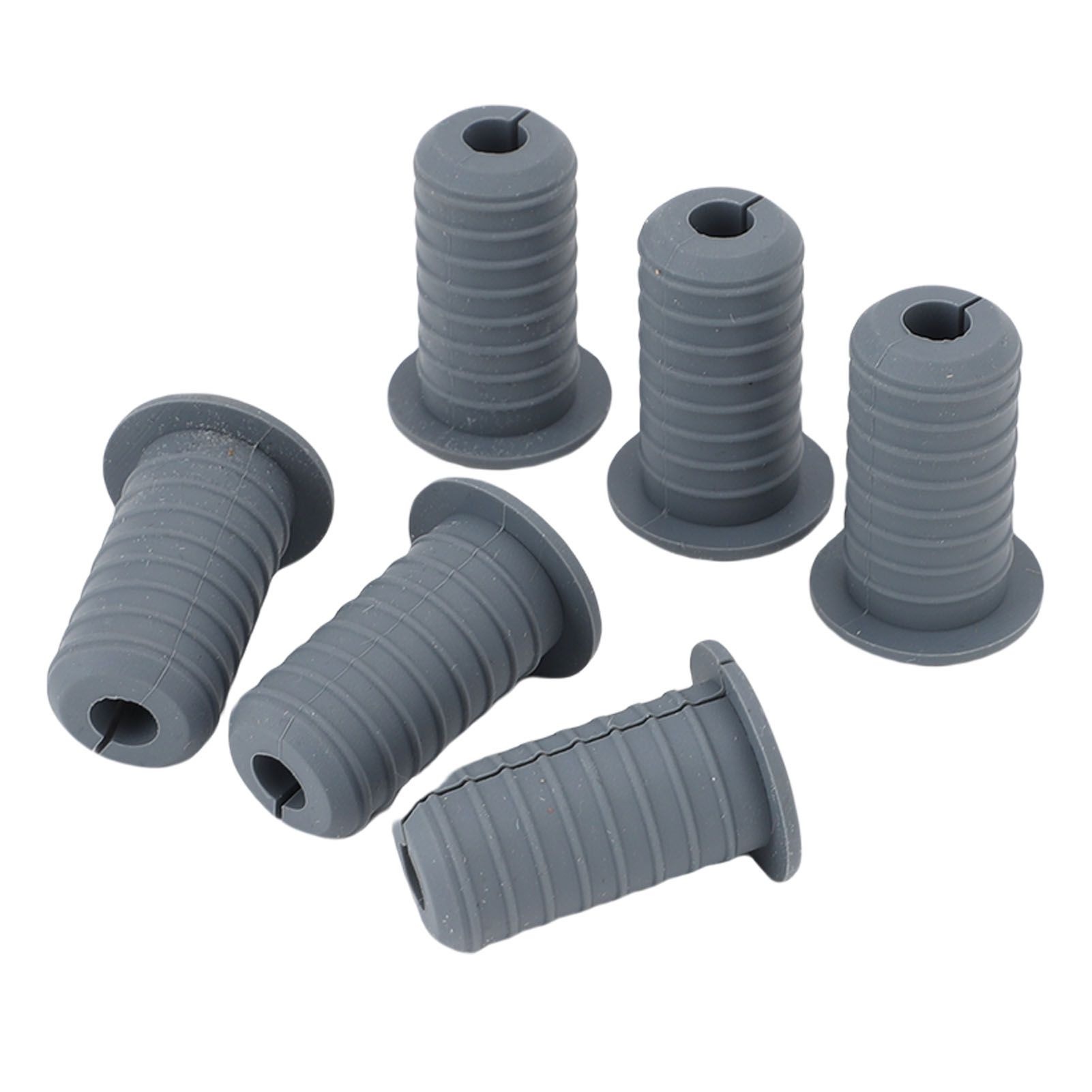 6Pcs Satellite Cable Grommet Set Rubber 7mm Hole Diameter 3/4in Outer Diameter view 4