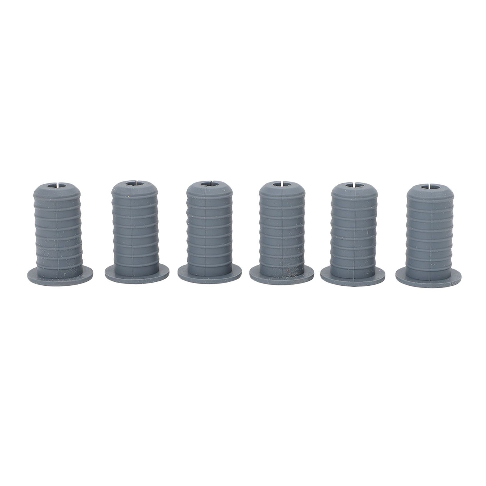 6Pcs Satellite Cable Grommet Set Rubber 7mm Hole Diameter 3/4in Outer Diameter view 8