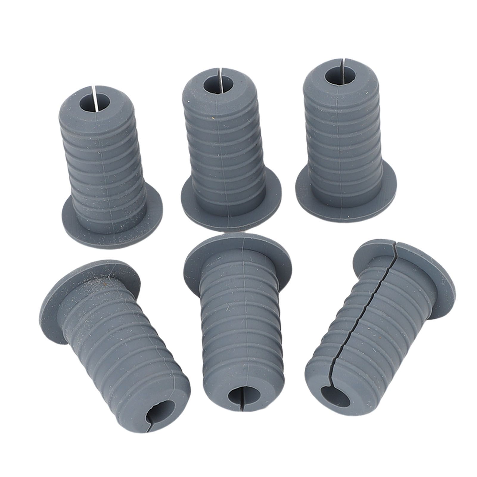 6Pcs Satellite Cable Grommet Set Rubber 7mm Hole Diameter 3/4in Outer Diameter view 10