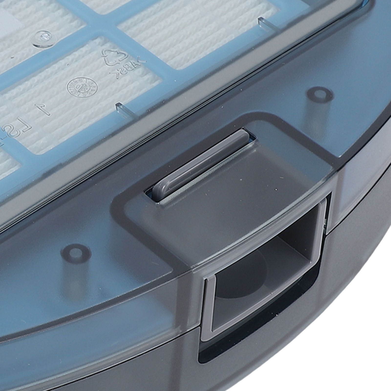 Robot Vacuum Dust Bin High Capacity Efficient Filtration Dust Collector Box view 7