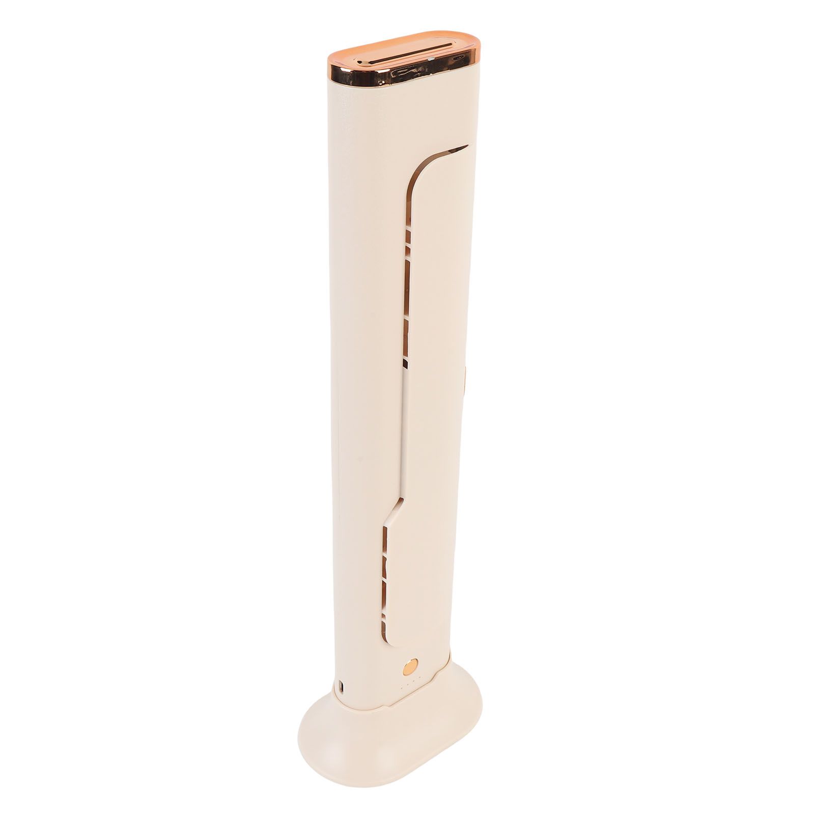 Small Tower Fan USB Rechargeable Powerful Wind Space Saving Bladeless Desk Fan view 12