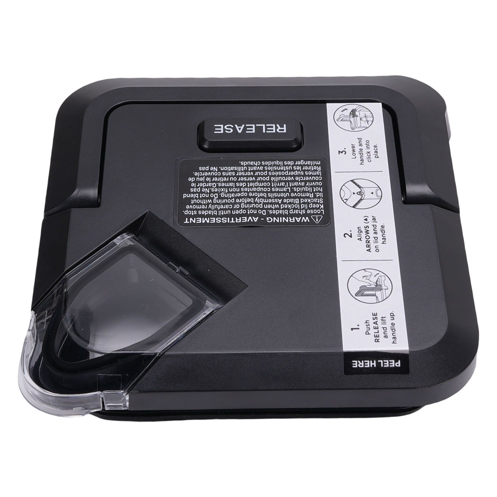 Blender Locking Lid Food Grade Blender Top Lid Cover Replacement Part for view 11
