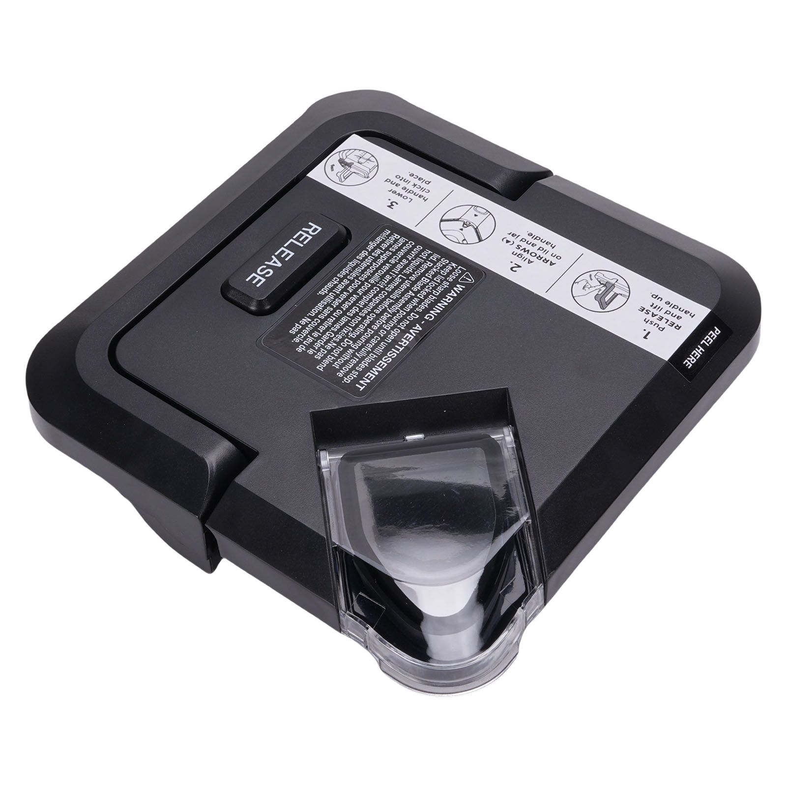 Blender Locking Lid Food Grade Blender Top Lid Cover Replacement Part for view 12