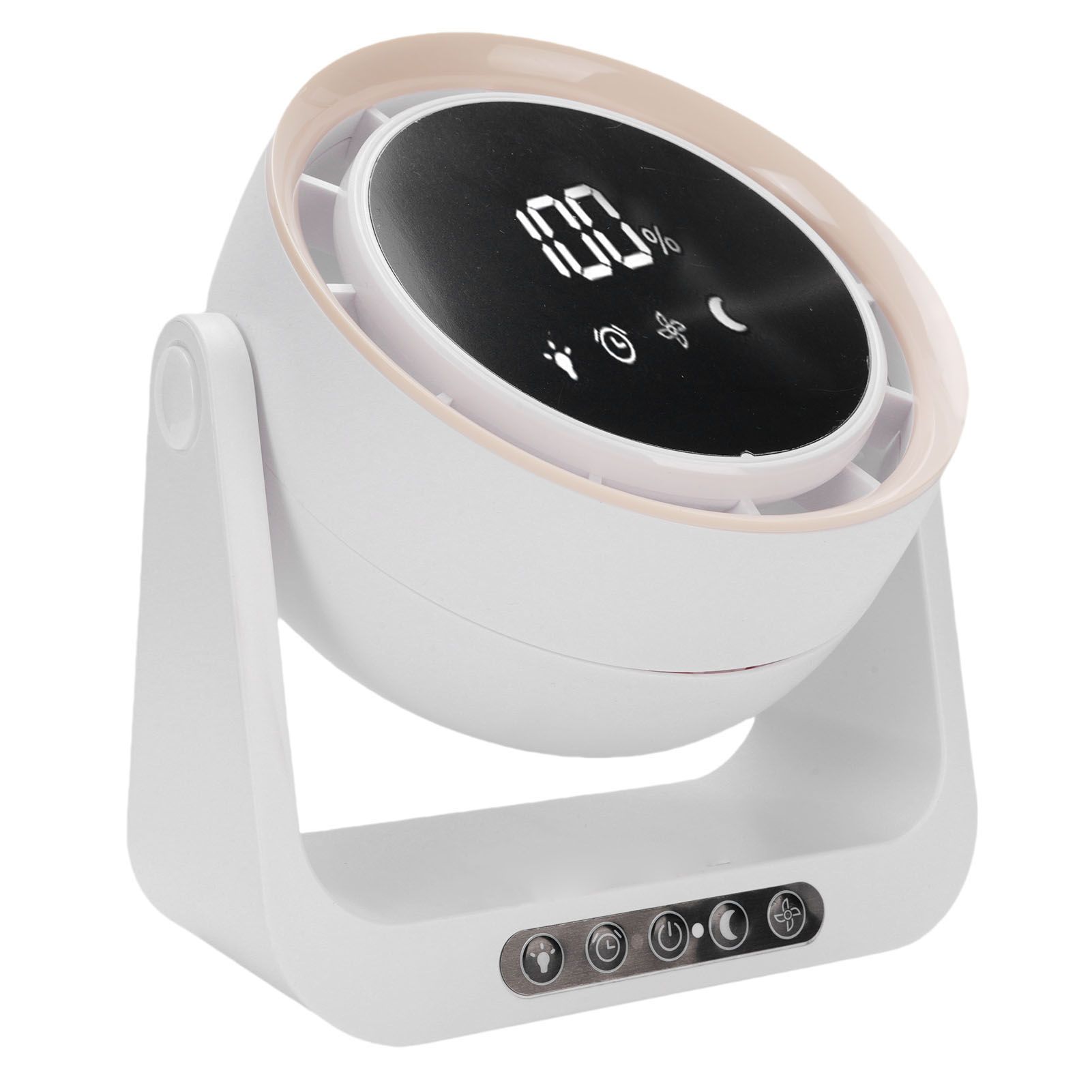 Desk Fan with Digital LED Display Personal Wall Mounted Table Fan 6 Inch for view 6