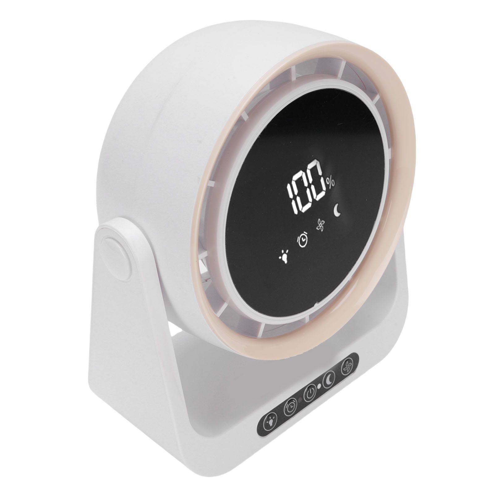 Desk Fan with Digital LED Display Personal Wall Mounted Table Fan 6 Inch for view 8