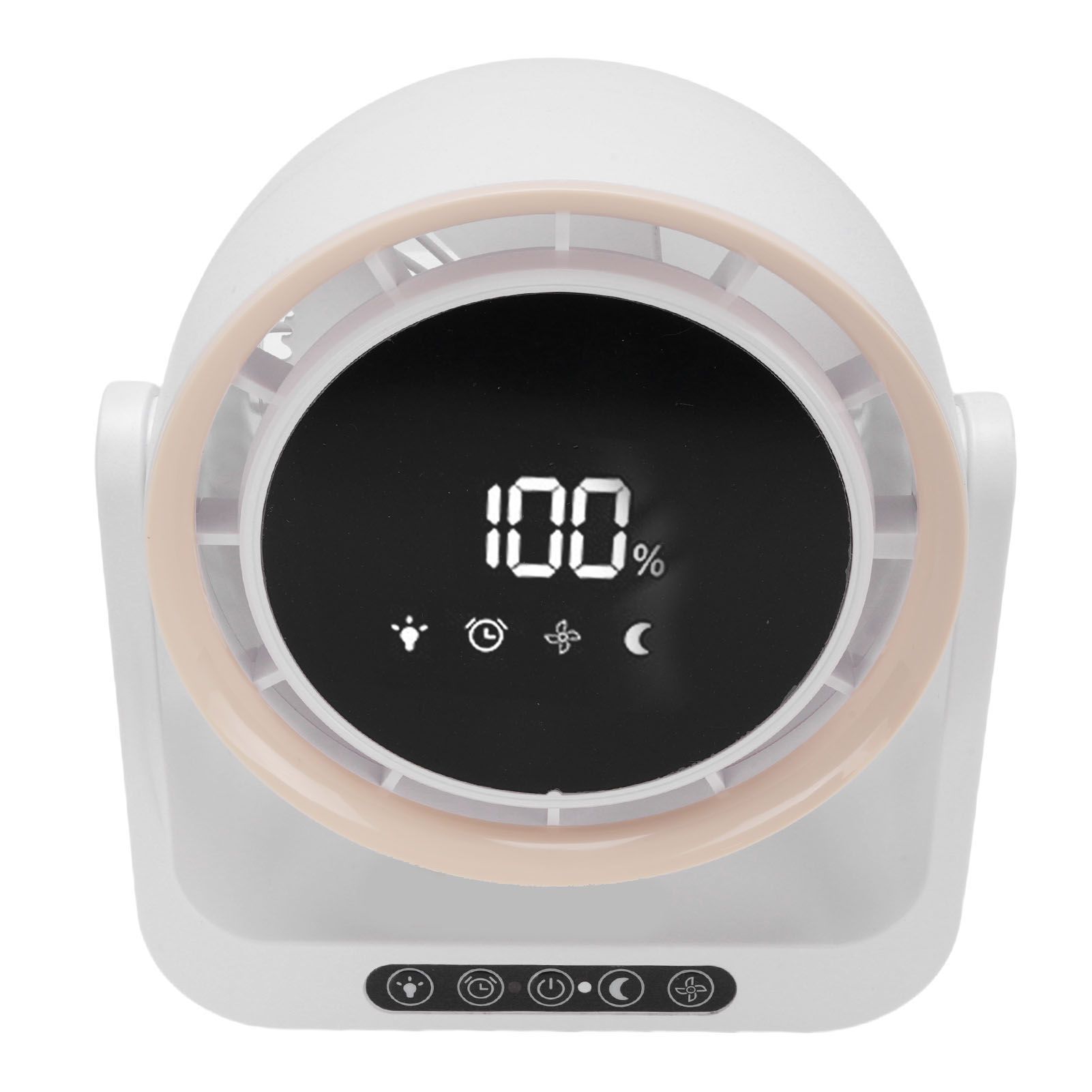 Desk Fan with Digital LED Display Personal Wall Mounted Table Fan 6 Inch for view 10