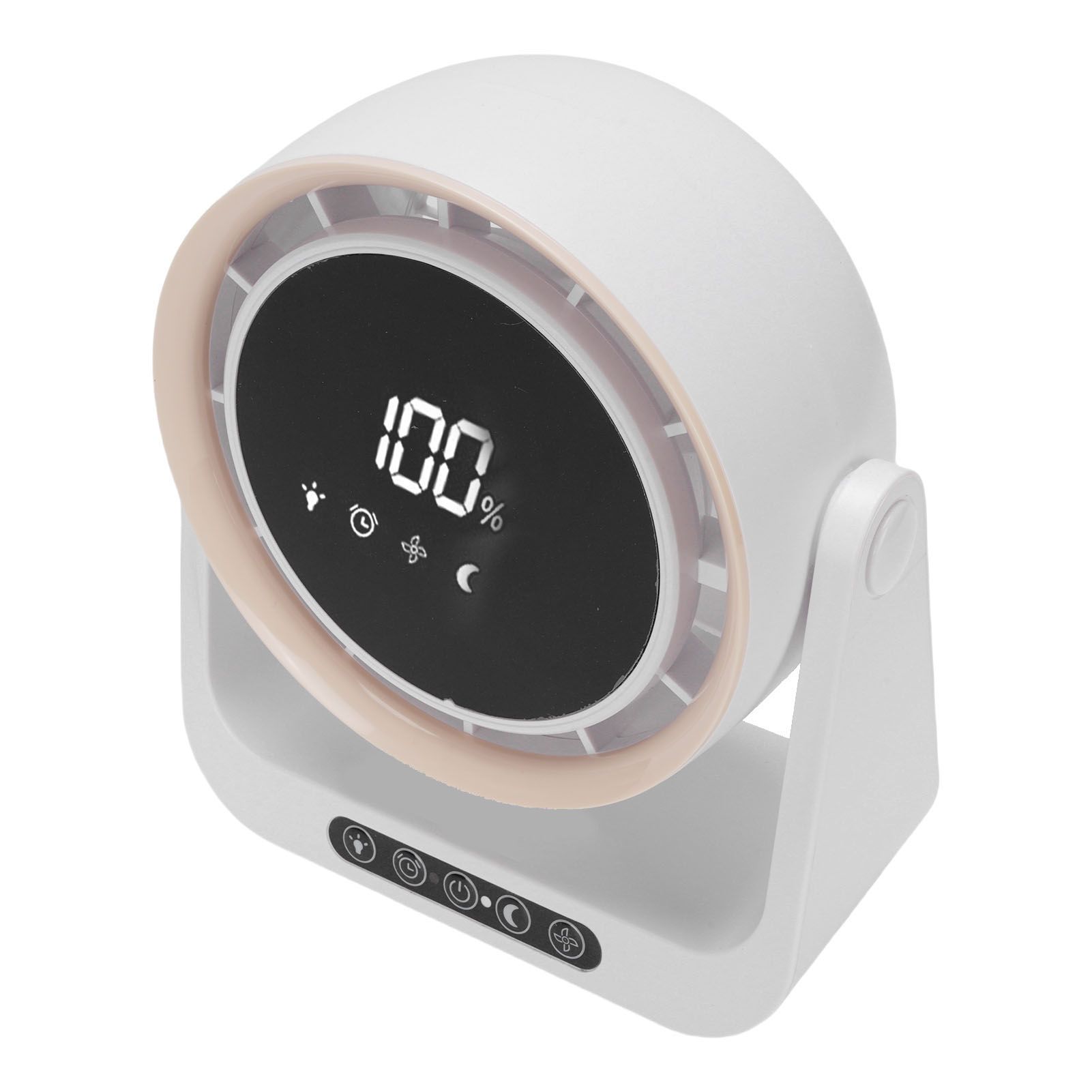 Desk Fan with Digital LED Display Personal Wall Mounted Table Fan 6 Inch for view 11