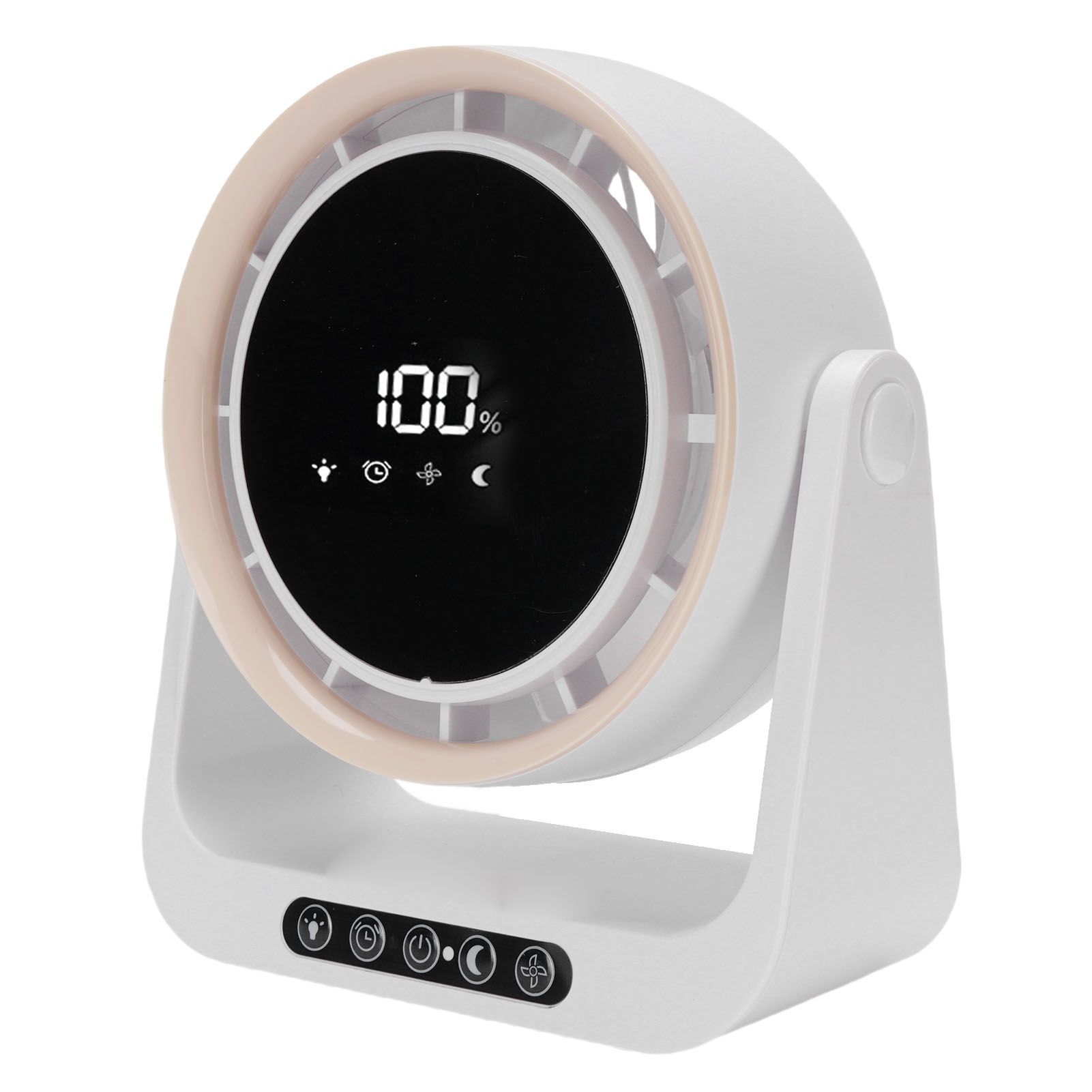 Desk Fan with Digital LED Display Personal Wall Mounted Table Fan 6 Inch for view 12