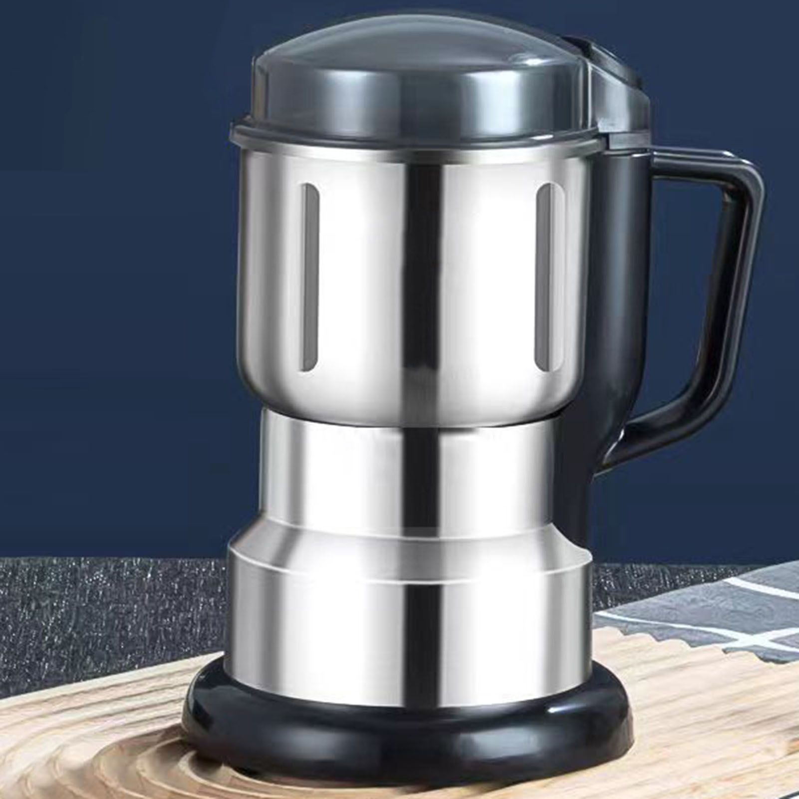 One Touch Coffee Grinder Silver 300W Electric Coffee Grinding Machine for view 10