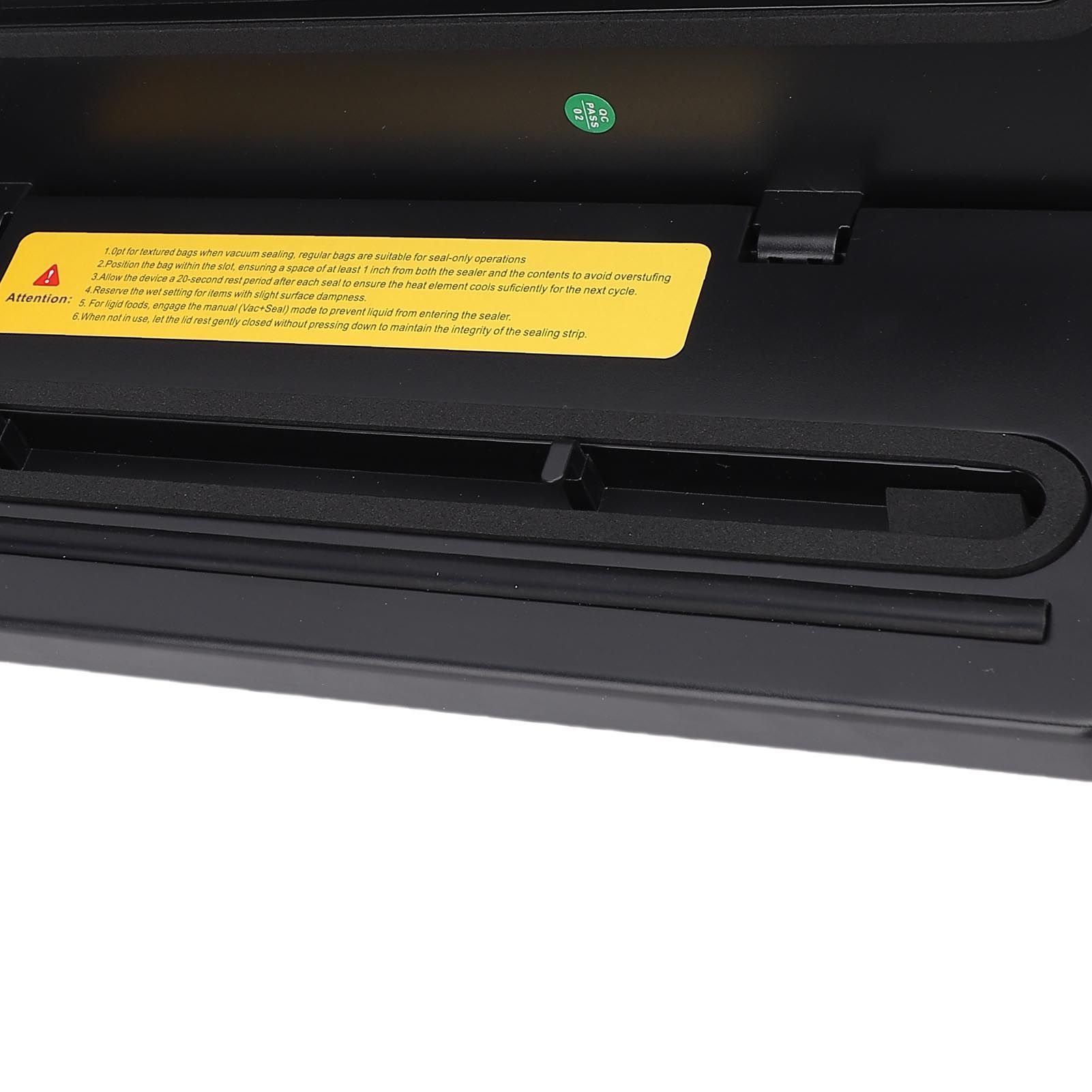 Vacuum Sealer Machine with Cutter 120W Powerful Suction Multifunctional view 2