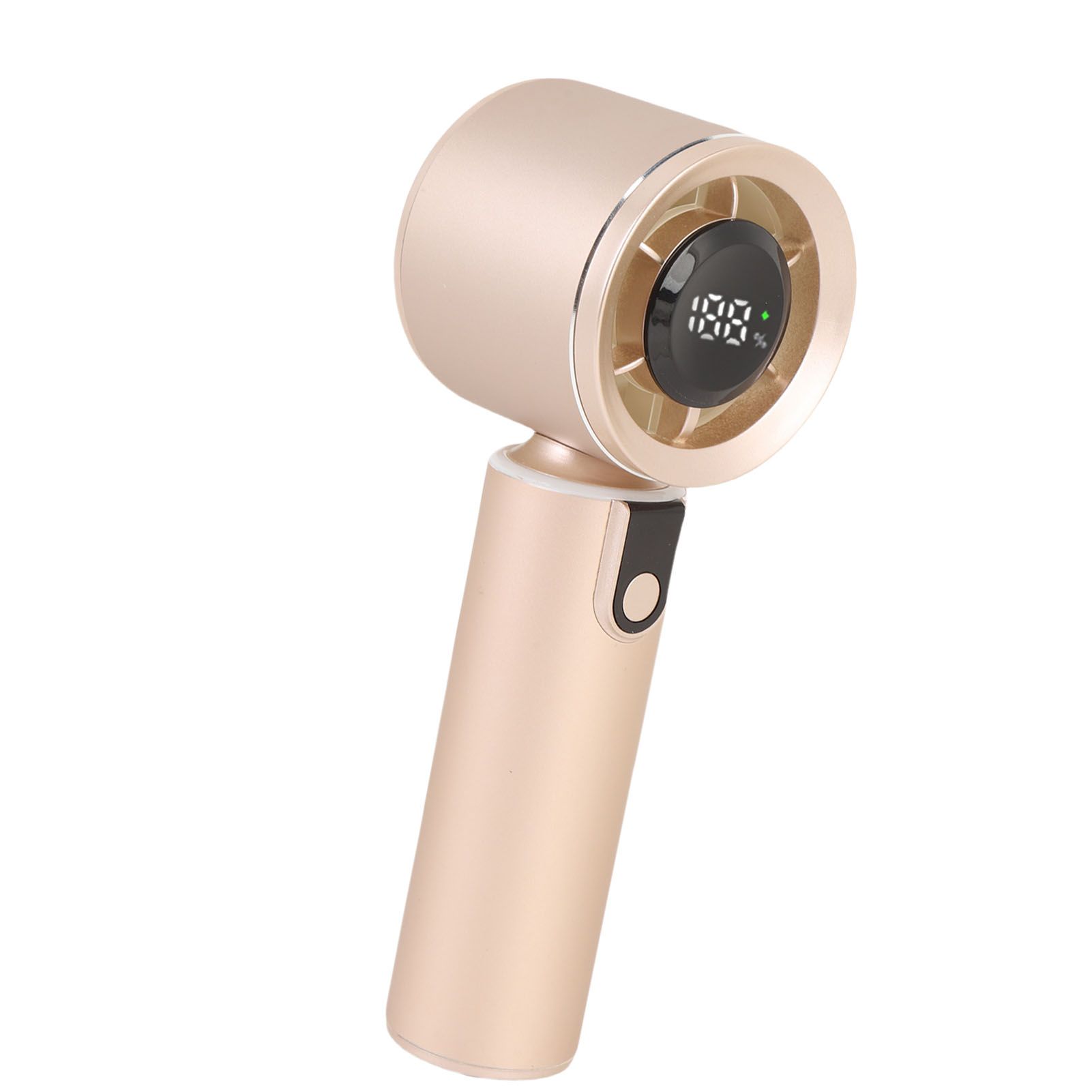Handheld Travel Fan Colorful Ambiance Lights High Speed Low Noise Portable view 8