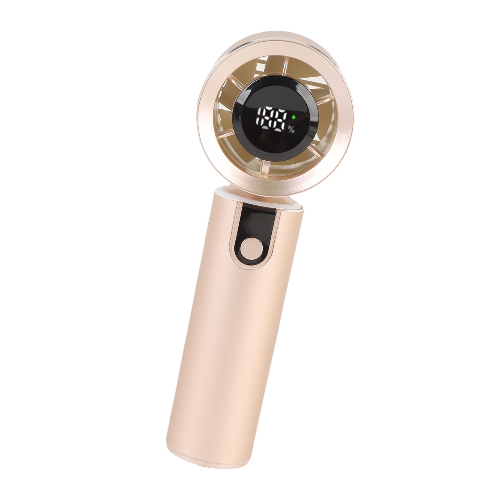 Handheld Travel Fan Colorful Ambiance Lights High Speed Low Noise Portable view 10