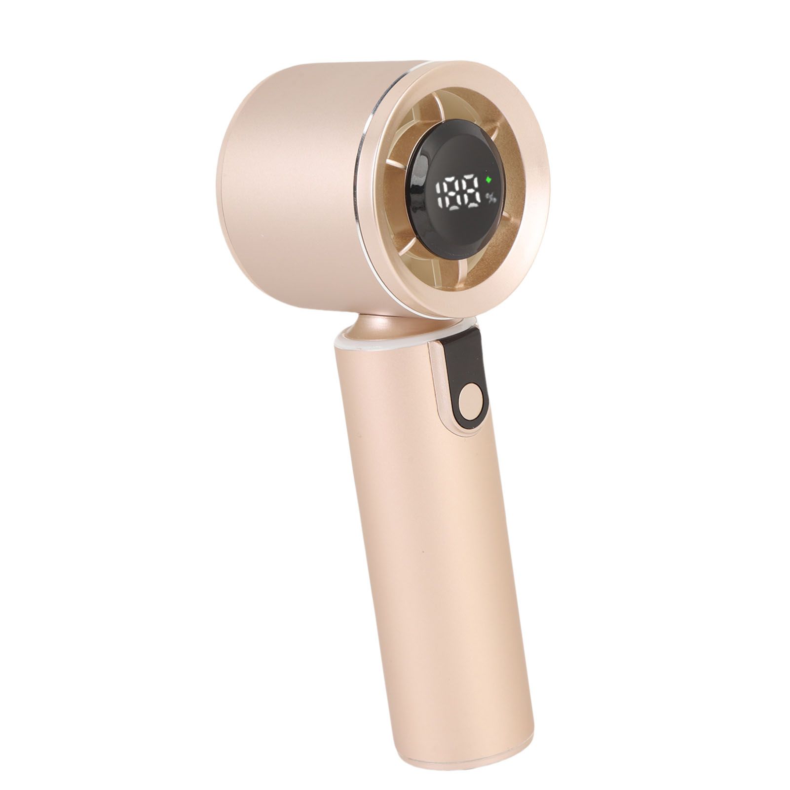Handheld Travel Fan Colorful Ambiance Lights High Speed Low Noise Portable view 11