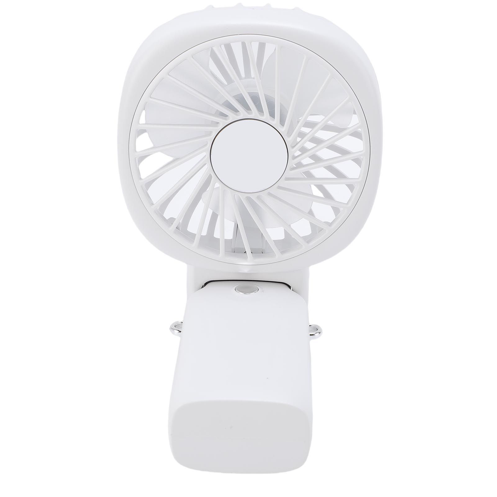 Portable Handheld Fan Power Bank Silent Neck Hanging USB Desktop Fan for view 10