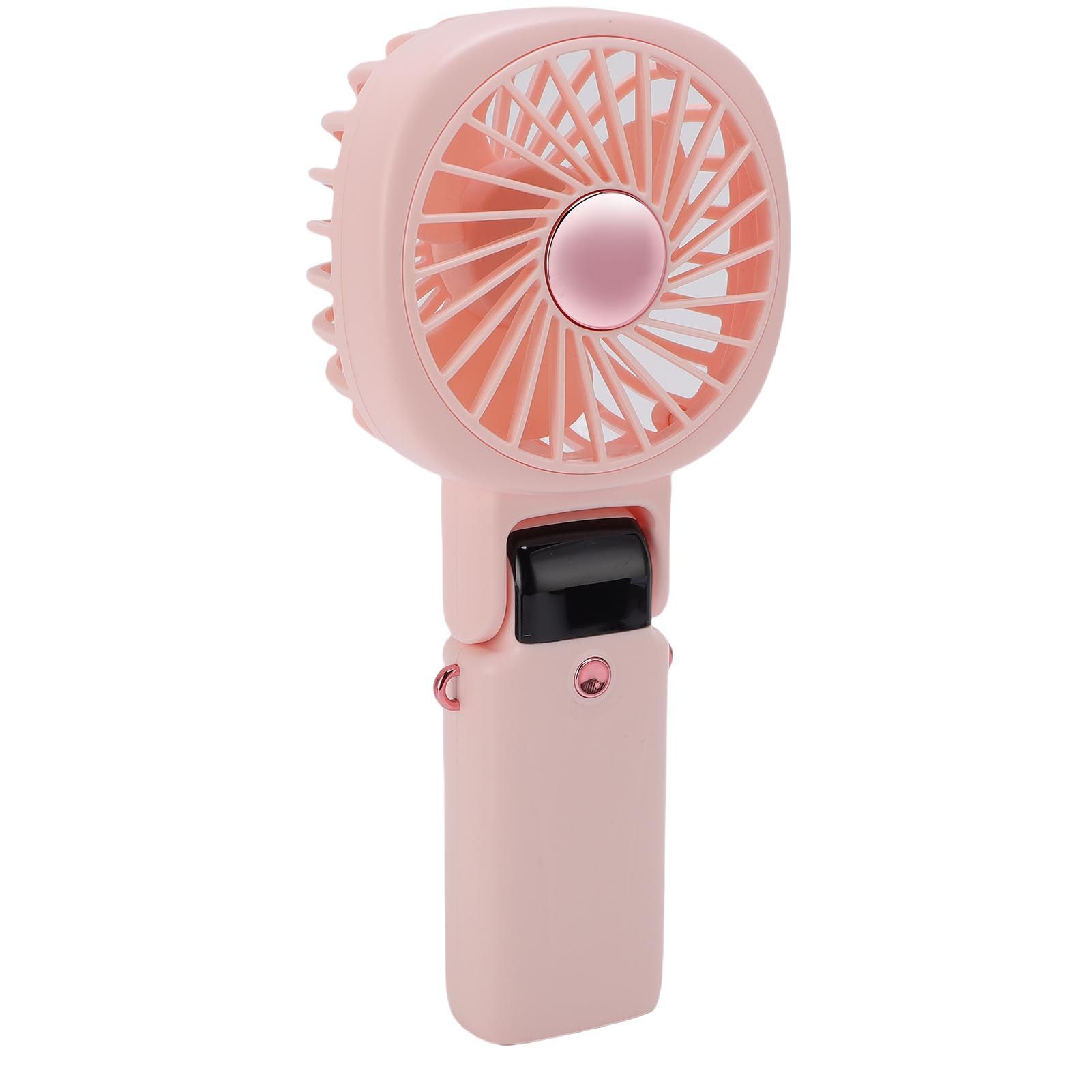 Portable Handheld Fan Power Bank Silent Neck Hanging USB Desktop Fan for view 10
